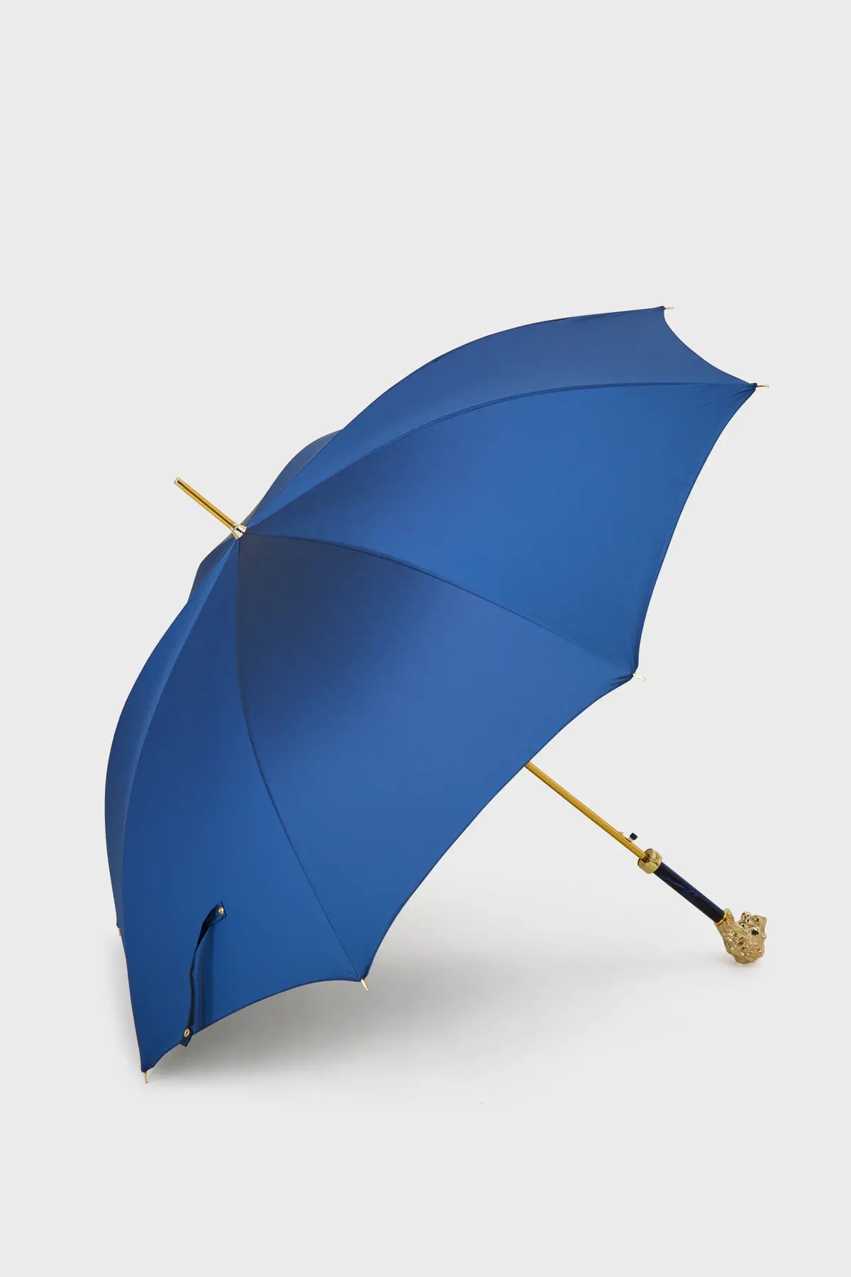 Pasotti Blue/Gold Lion Umbrella 1
