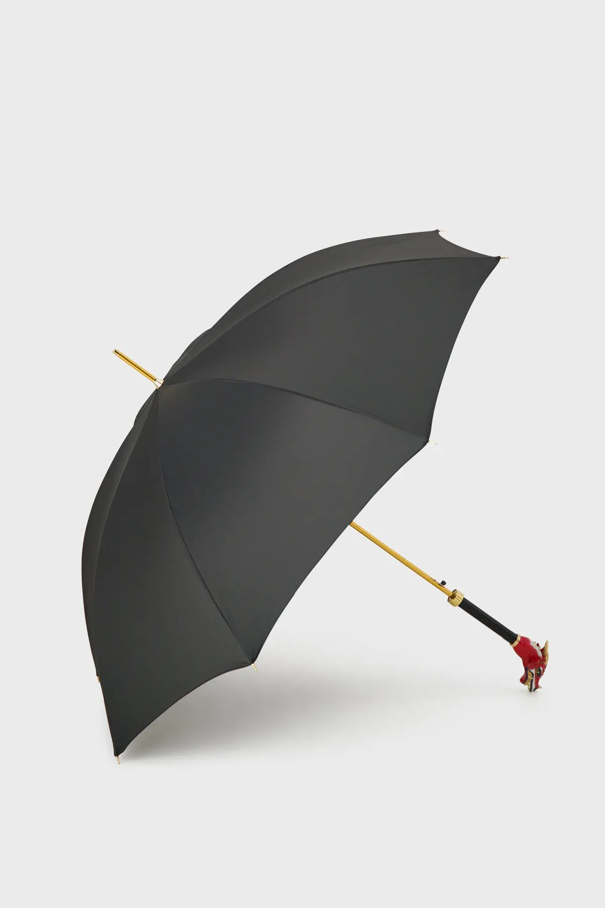 Pasotti Black/Red Dragon Umbrella 1