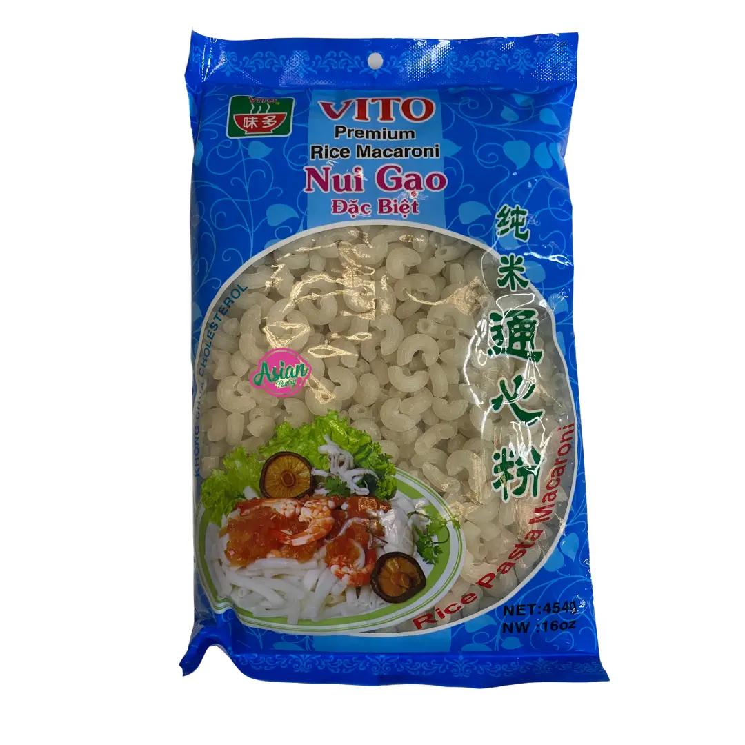 Vito Premium Rice Macaroni Small 454G 1