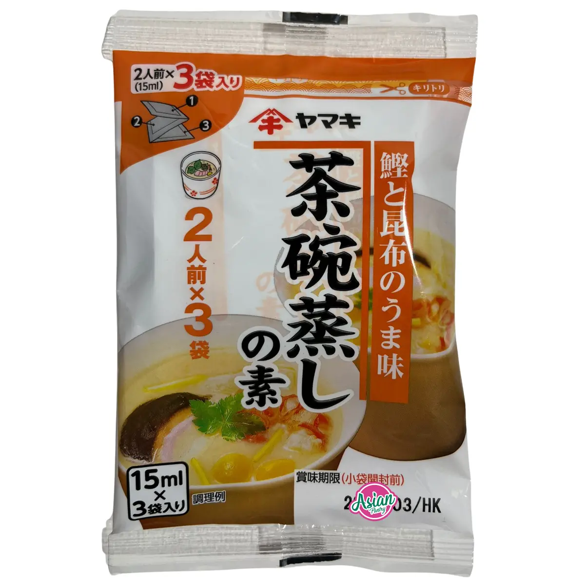 Yamaki Steamed Egg Custard Seasoning 3P 45Ml 1