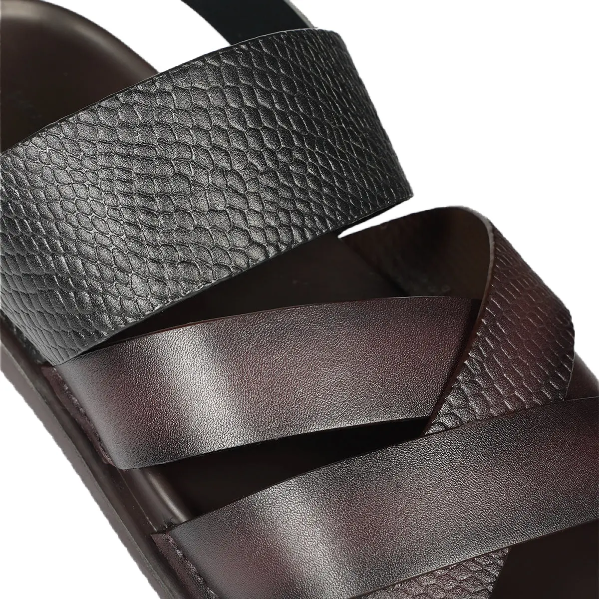 Extra Support Lizard Roma Sandals 3