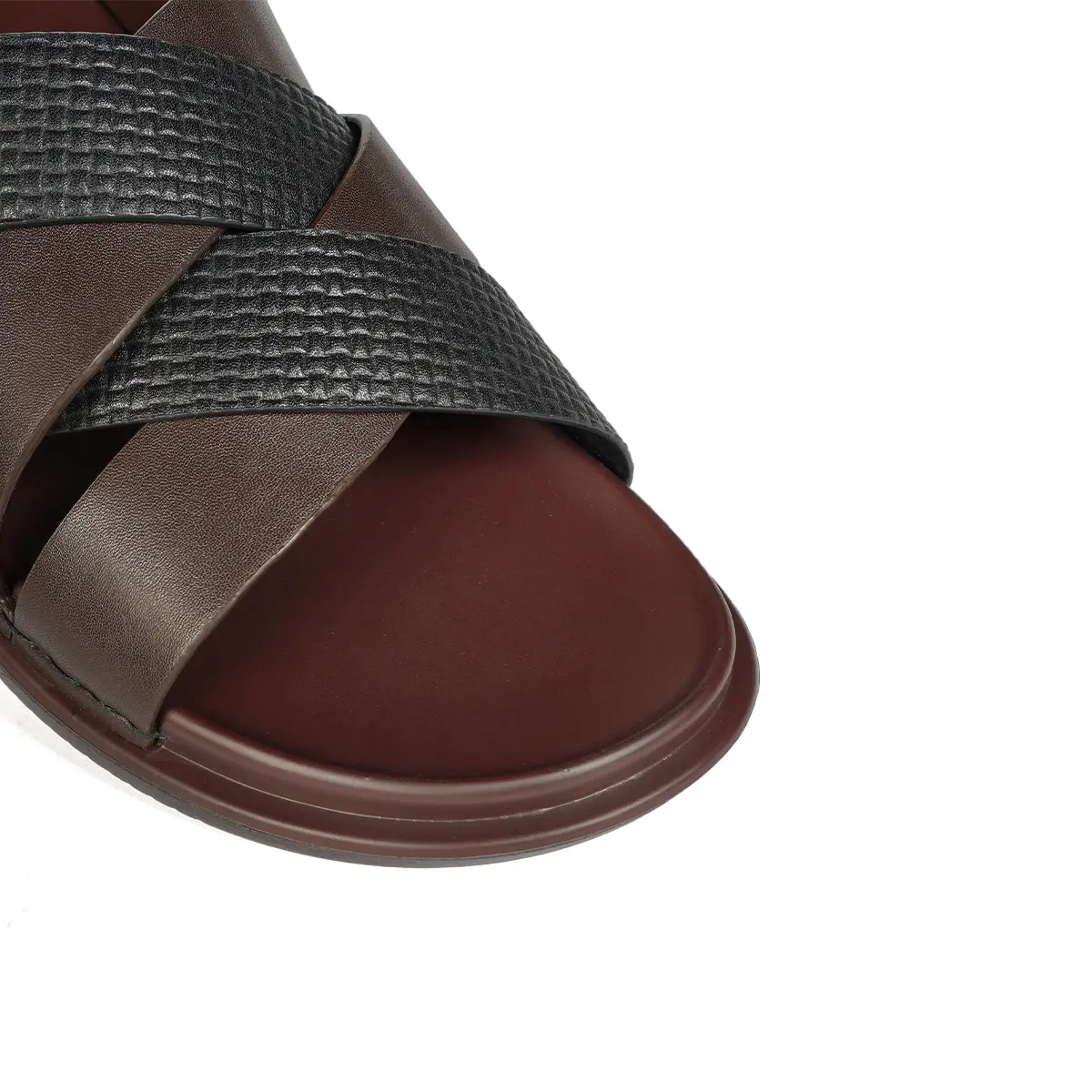 Extra Support Embossed Roma Slippers 7