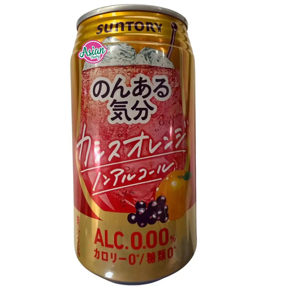 Suntory Cassis & Orange Non-Alcoholic 350Ml 1