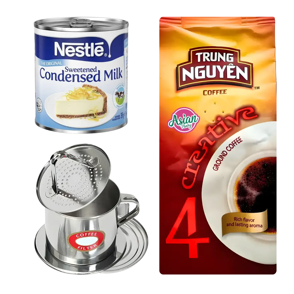 Asian Pantry Trung Nguyen No.4 Coffee Bundle 1