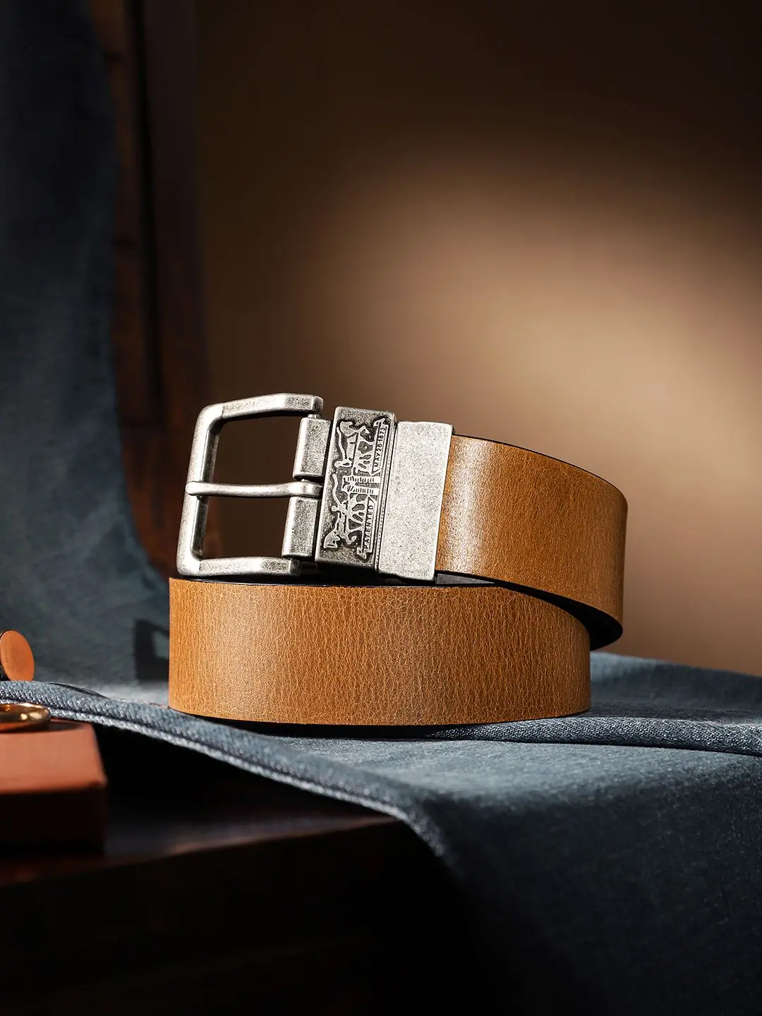 Men's Multicolored Reversible Belt 1
