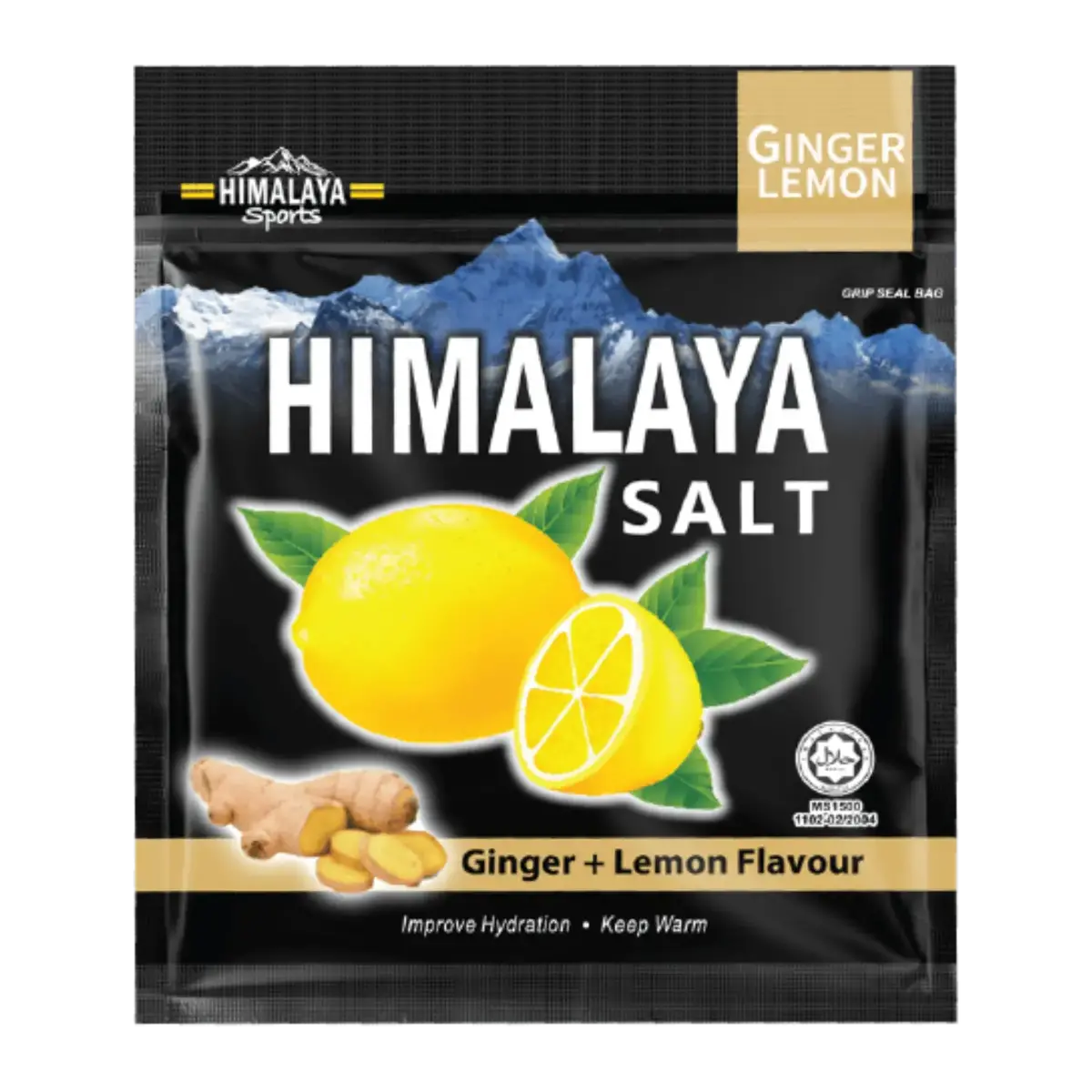 Big Foot Himalaya Salt Ginger & Lemon Flavour Candy 15G 1