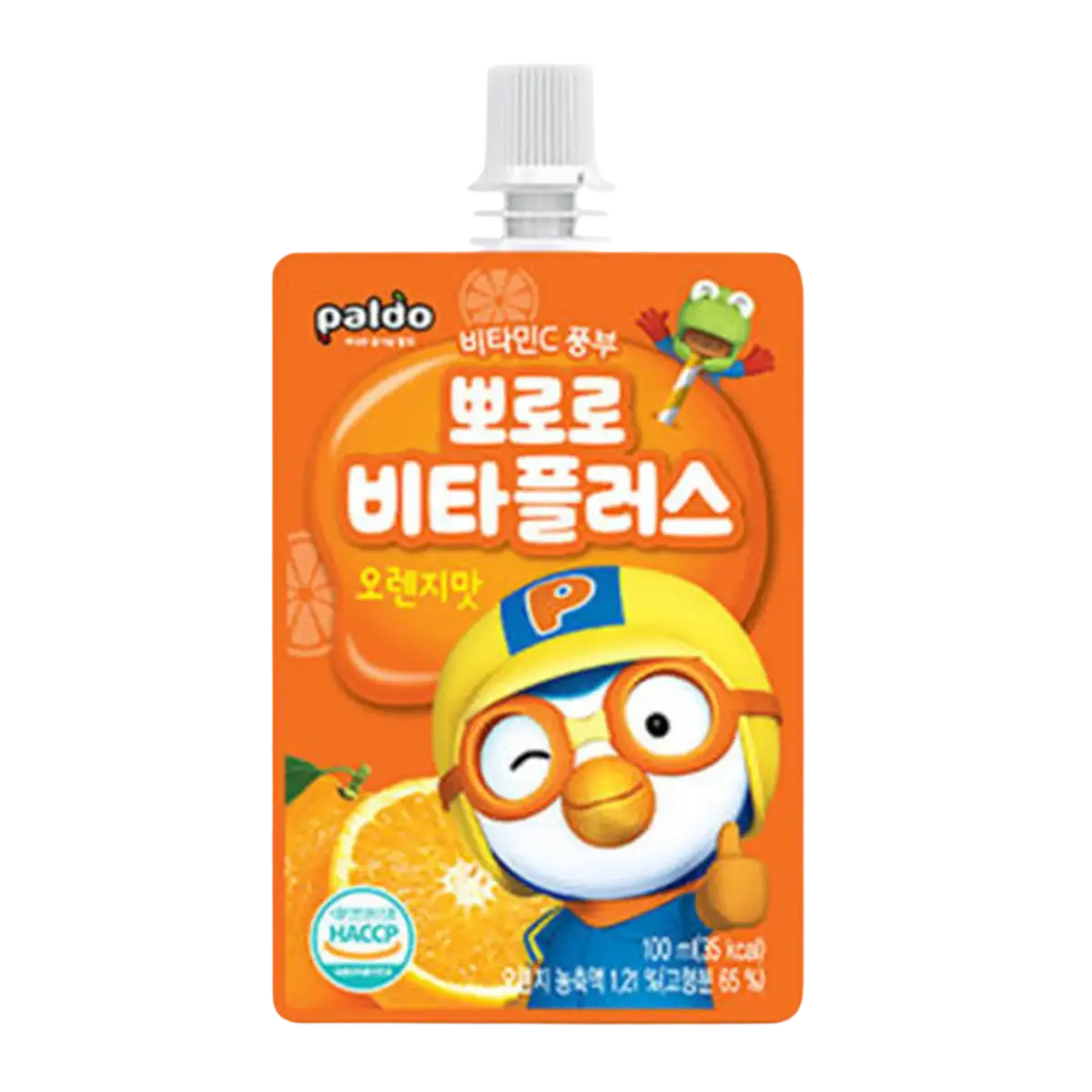 Paldo Pororo Vita Plus Orange Flavour 100Ml 1