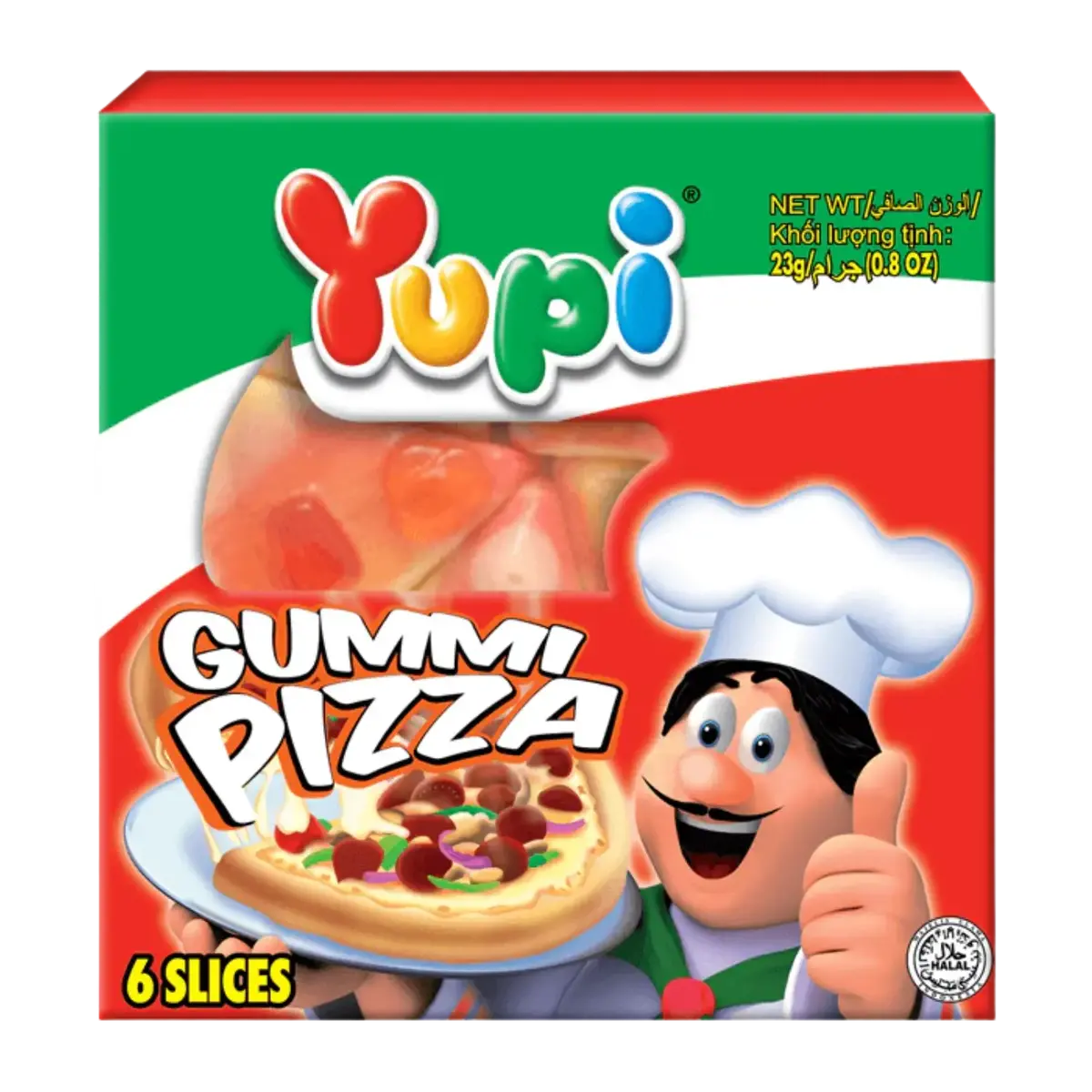 Yupi Mini Gummi Pizza 12G 1