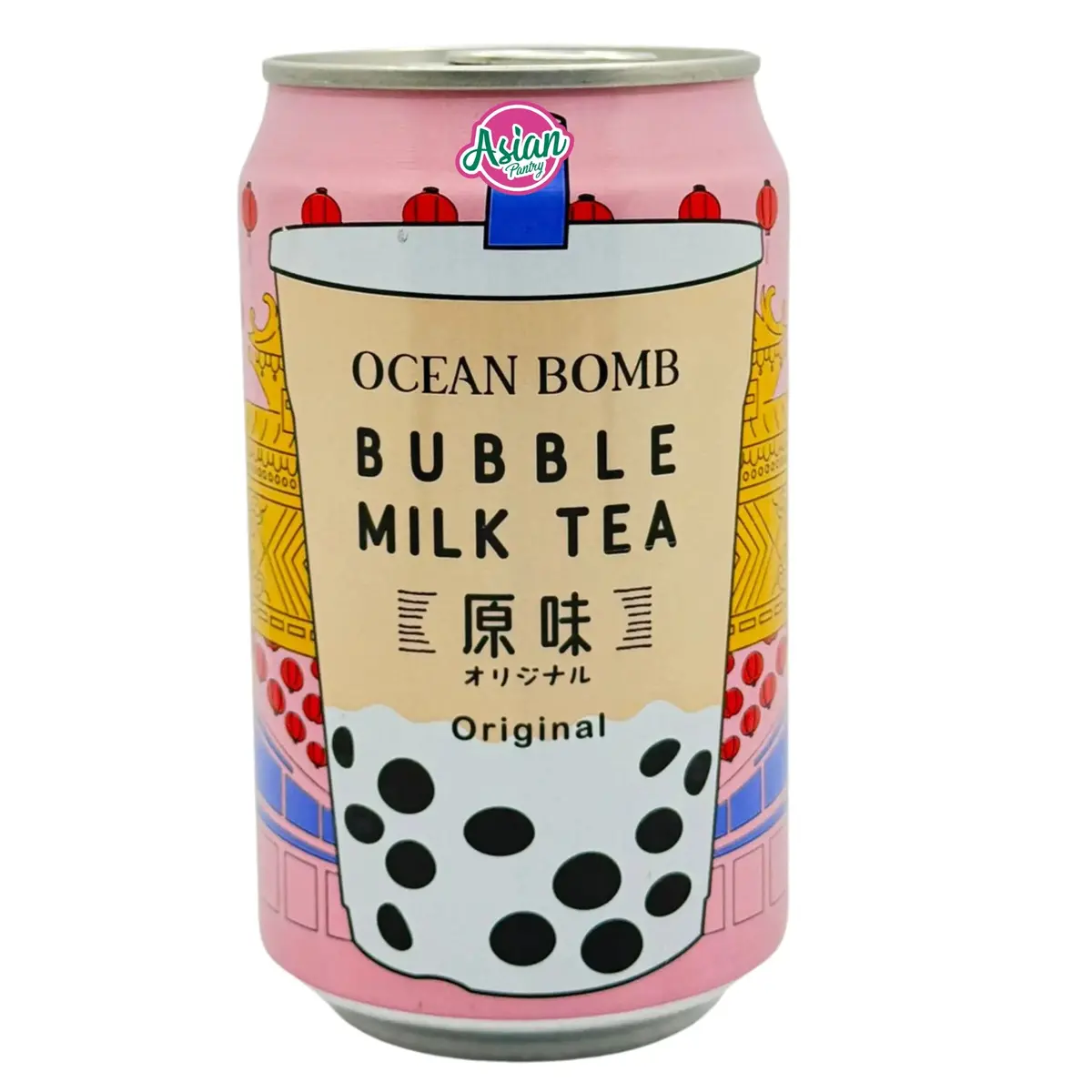 Ocean Bomb Bubble Milk Tea Drink Original Flavour 315Ml 1