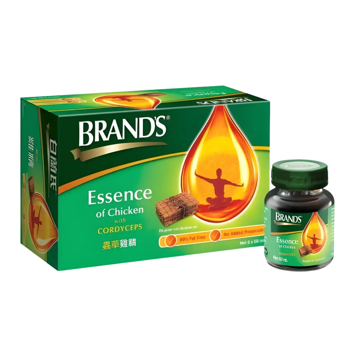 Brand's Essence Of Chicken With Cordyceps 6Pk 408G 1