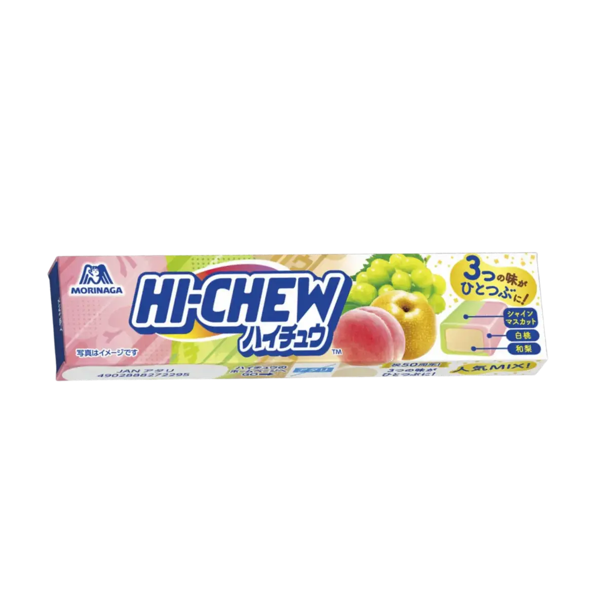 Morinaga Hi-Chew Soft Candy (Popular Flavour Mix) 55.2G 1