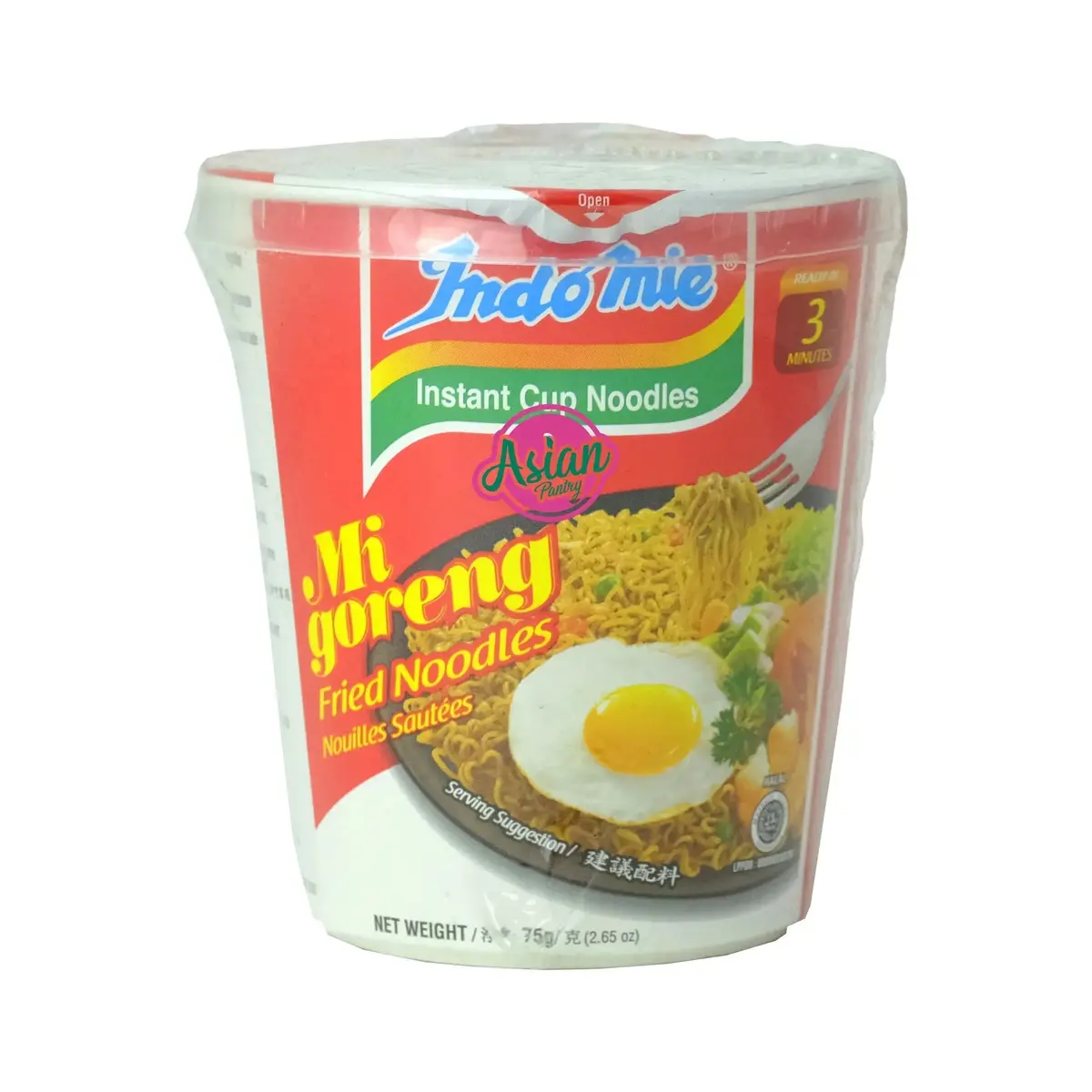 Indomie Mi Goreng Cup Noodles 75G 1