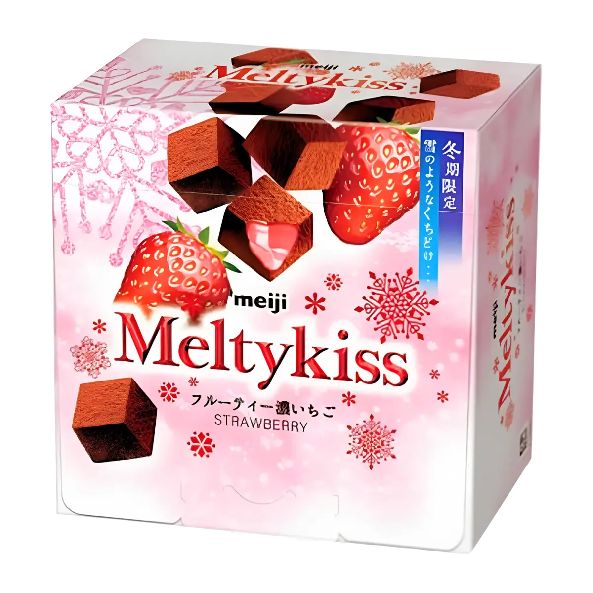 Meiji Melty Kiss Chocolate Fruity Strawberry 53G 1