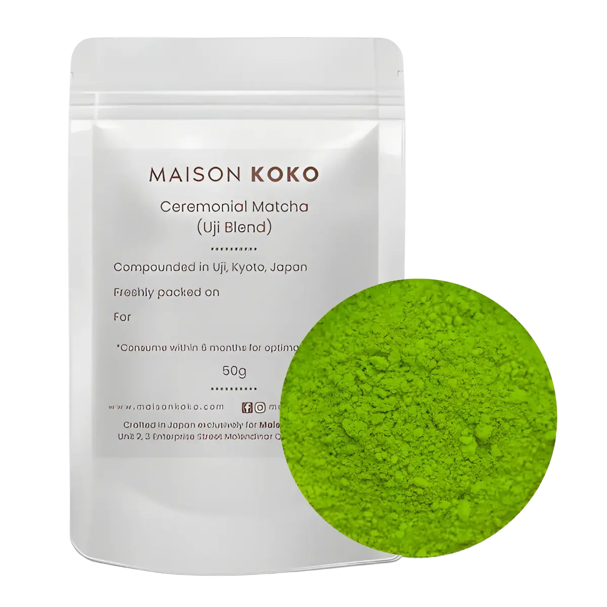 Maison Koko Ceremonial Matcha (Uji Blend) 50G 1