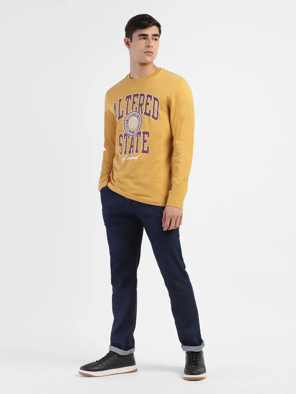 Men's Graphic Print Slim Fit T-Shirt 1