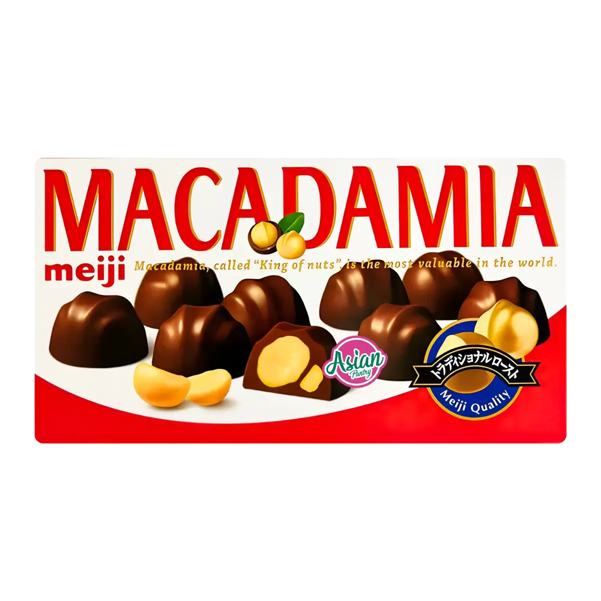 Meiji Macadamia Chocolate 64G 1
