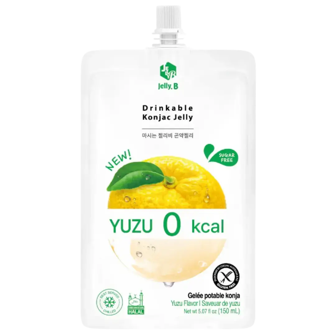 Jelly B Drinkable Konjac Jelly Yuzu Flavour 150Ml 1