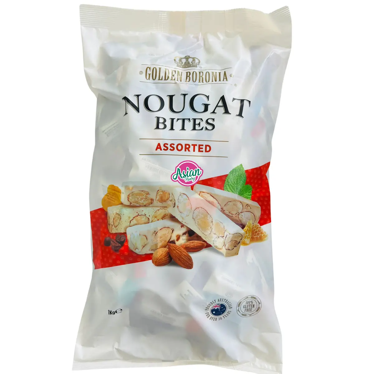 Golden Boronia Nougat Assorted 1000G 1