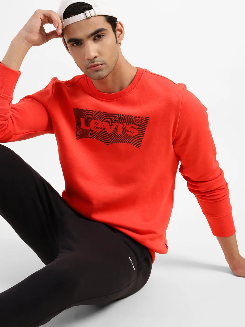 Men's Brand Logo Crew Neck Sweatshirt 2