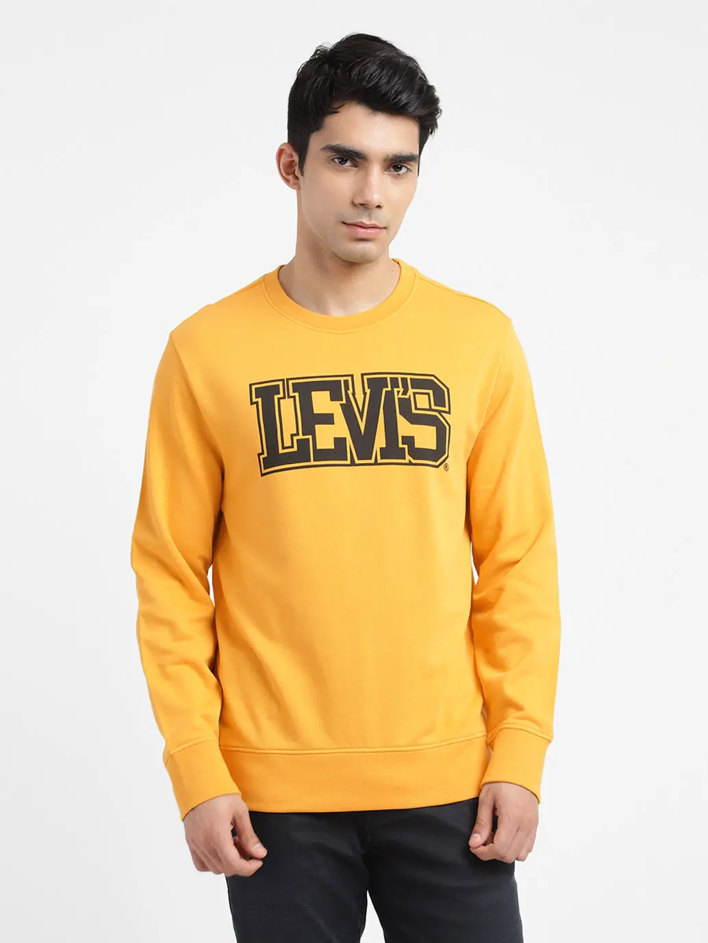 Men's Printed Crew Neck Sweatshirt 1