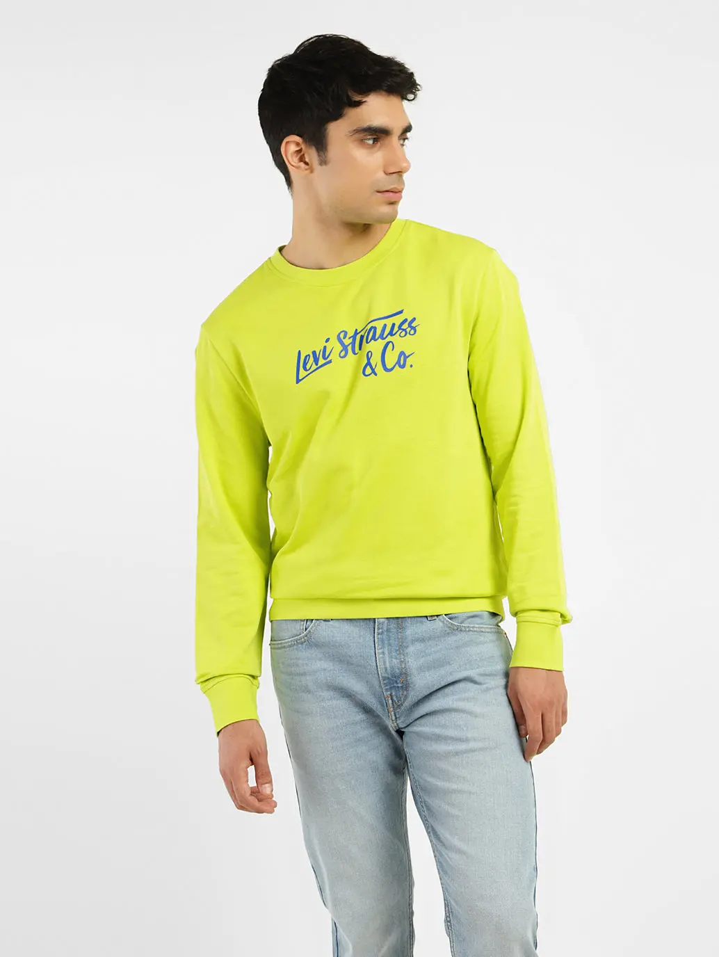 Men's Printed Crew Neck Sweatshirt 2