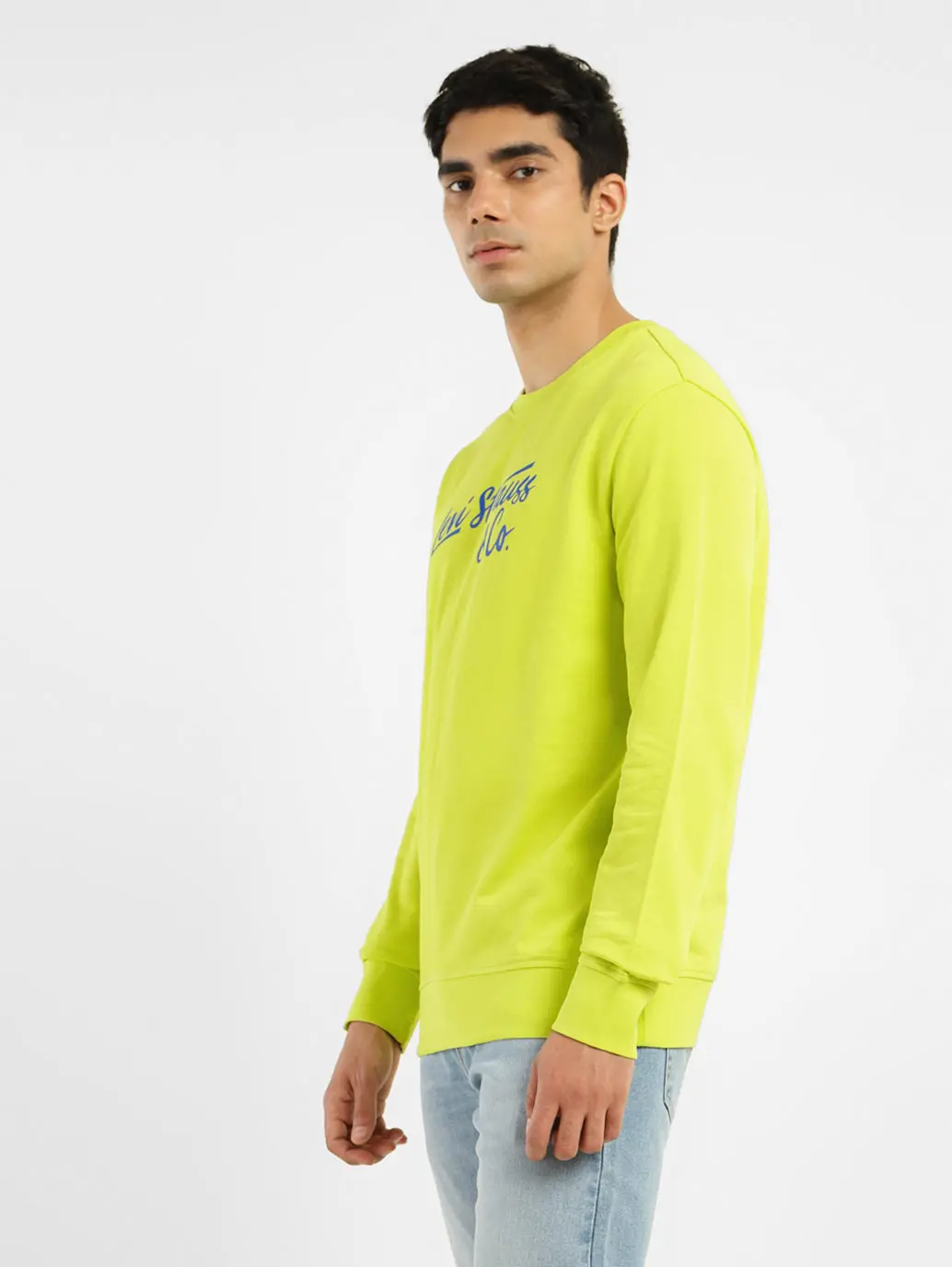 Men's Printed Crew Neck Sweatshirt 4