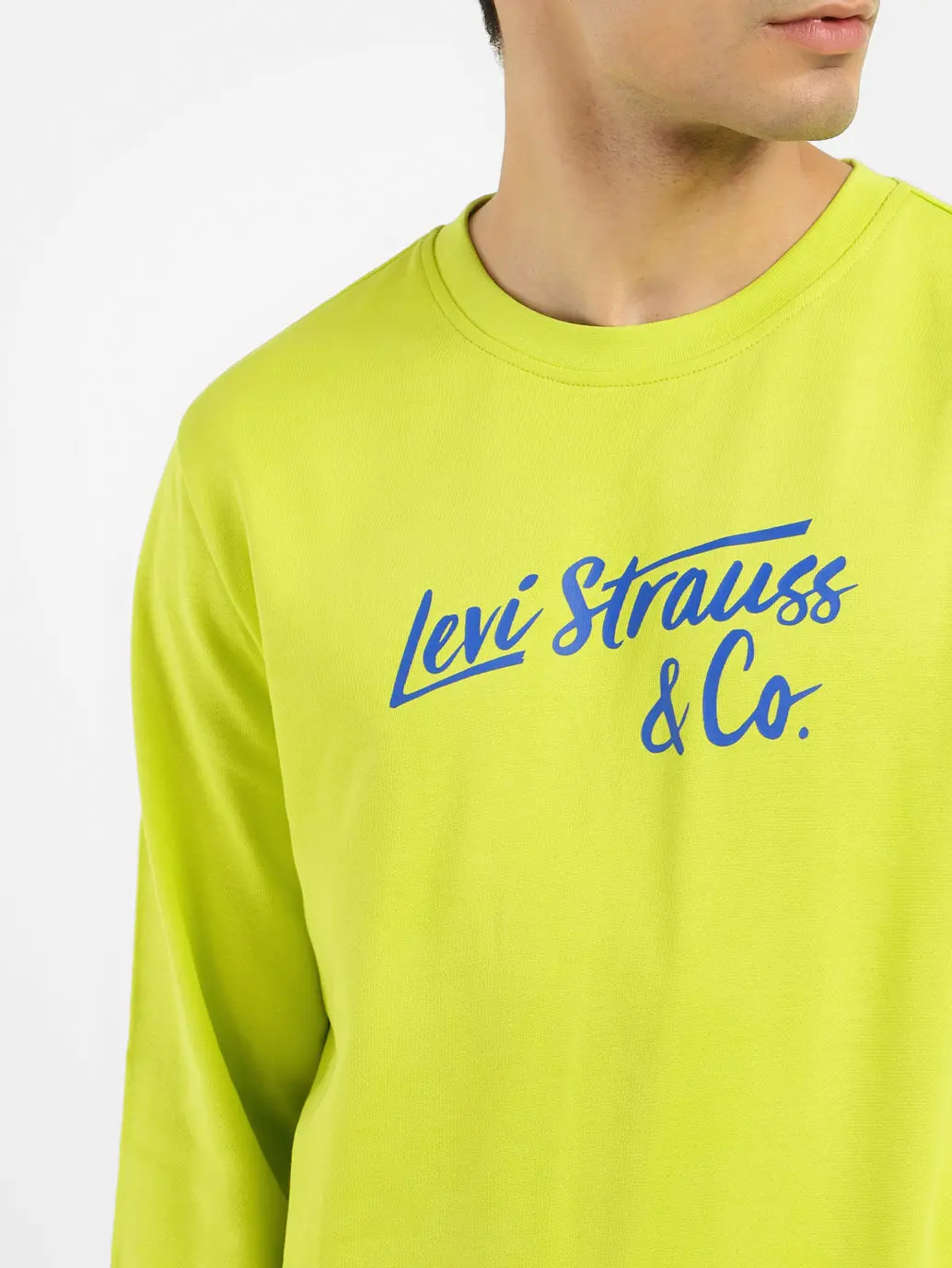 Men's Printed Crew Neck Sweatshirt 5