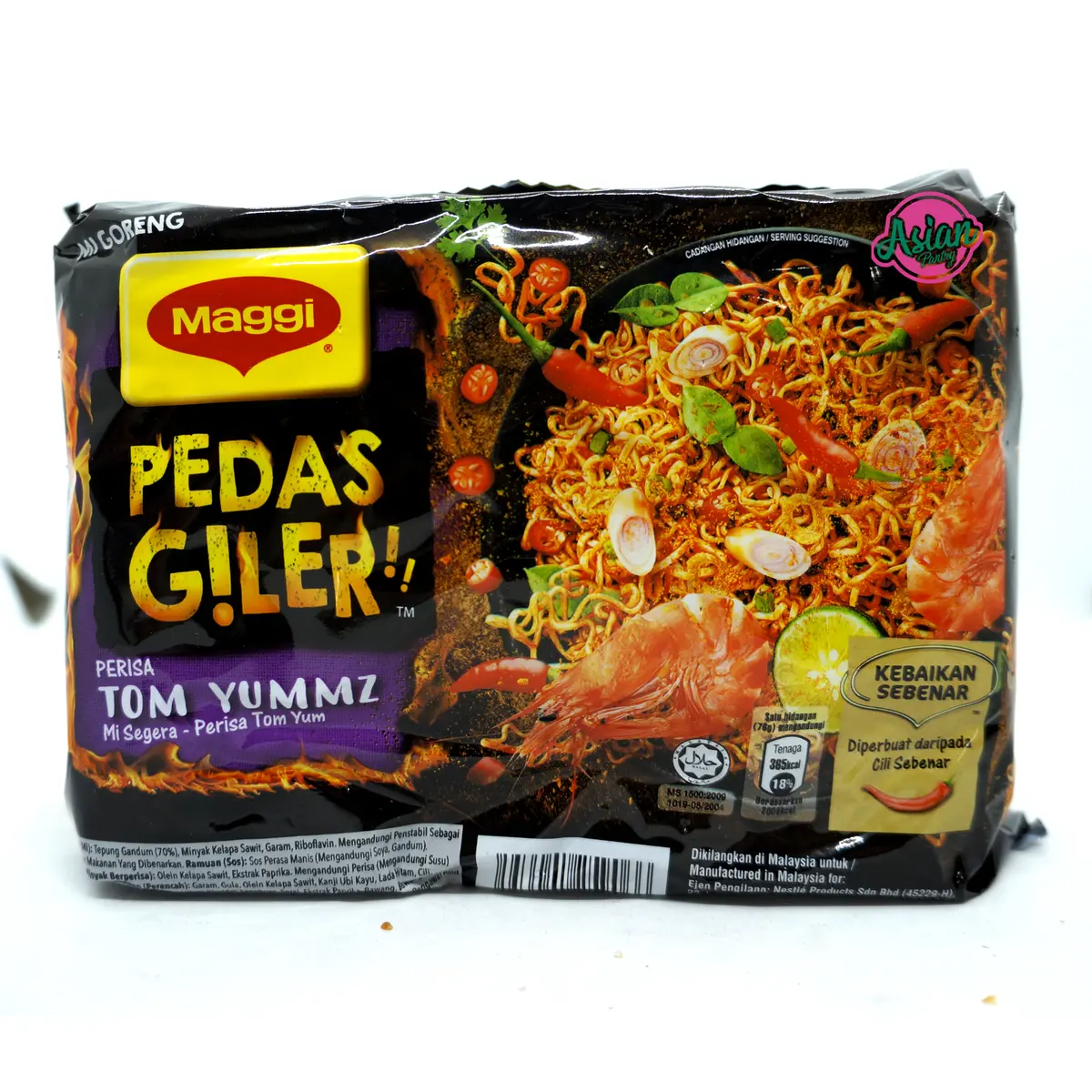 Maggi Mi Goreng Pedas Giler Tom Yum 1