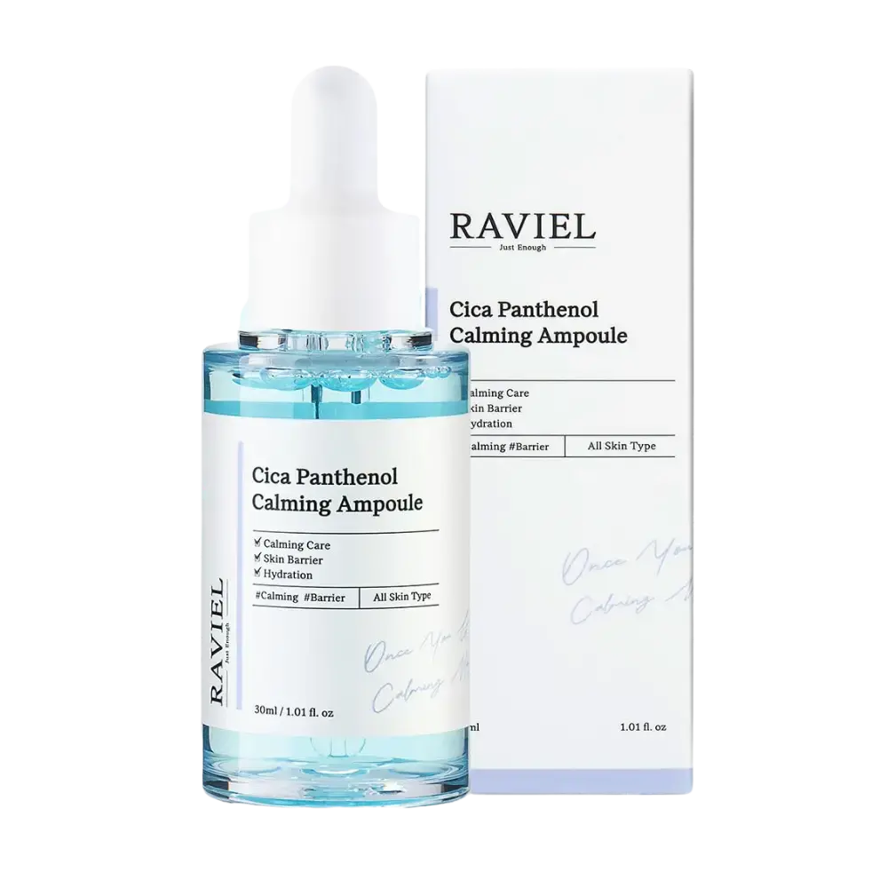 Raviel Cica Panthenol Calming Ampoule 30Ml 1