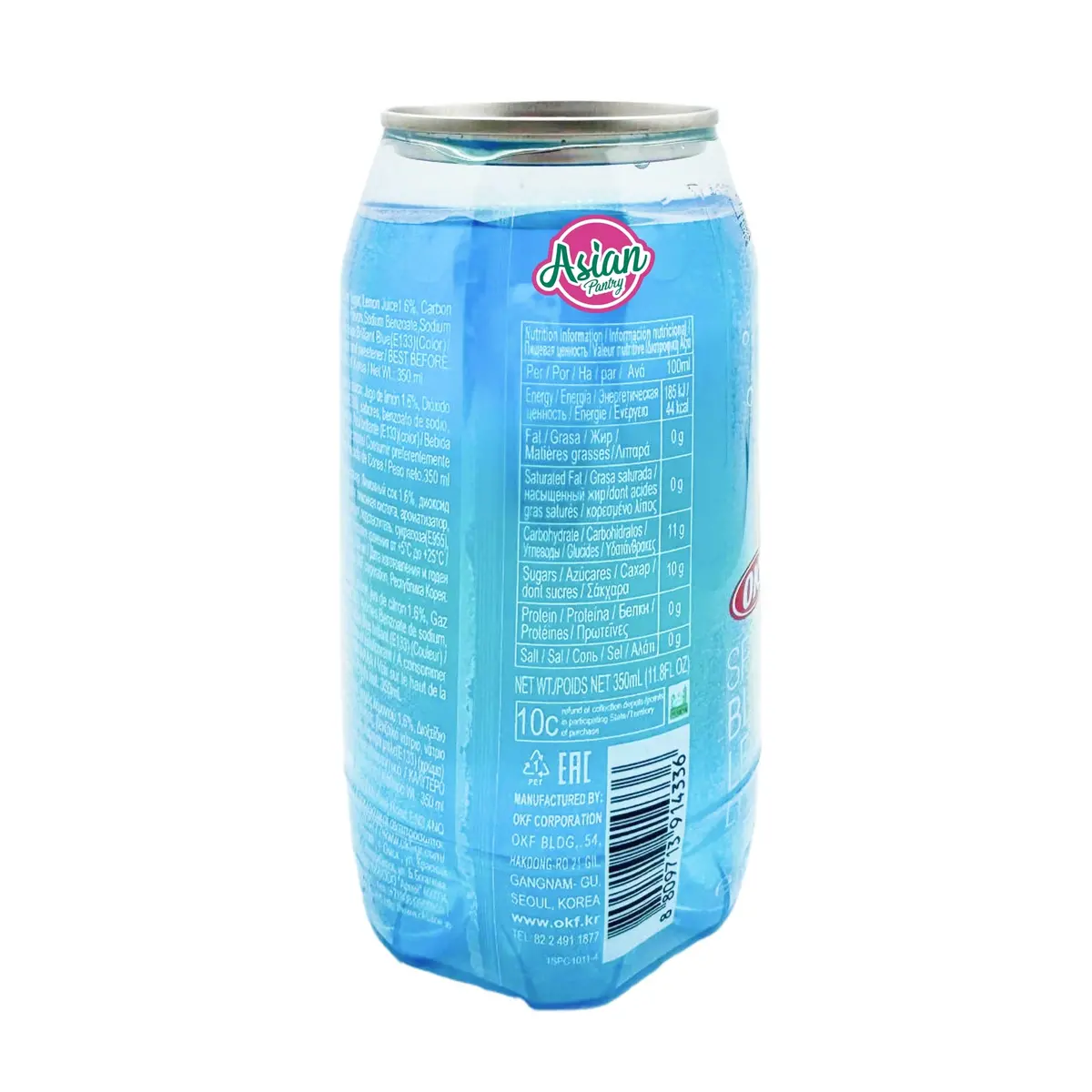 Okf Sparkling Blue Lemonade 350Ml 2