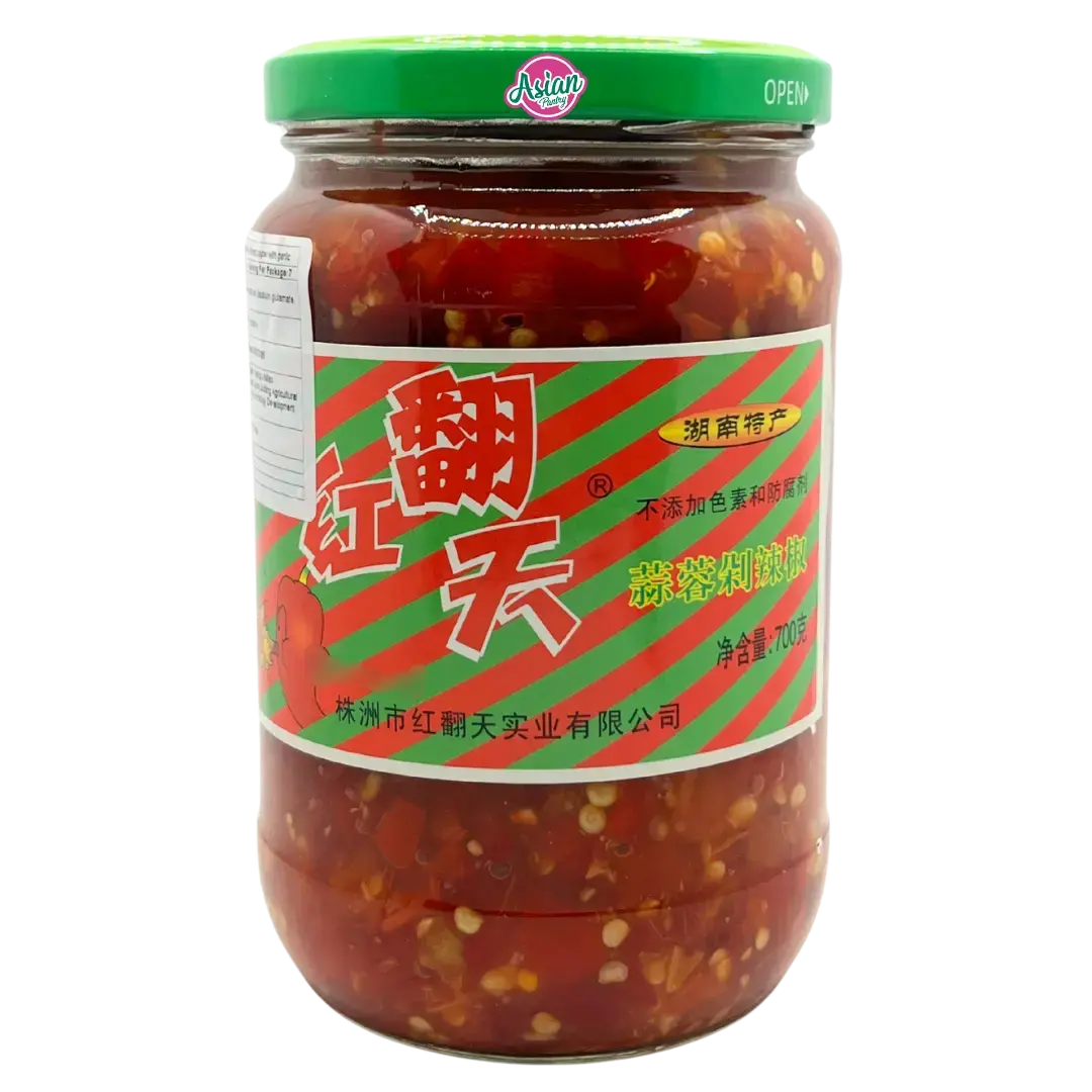 Hongfantian Minced Pepper With Garlic 700G 1