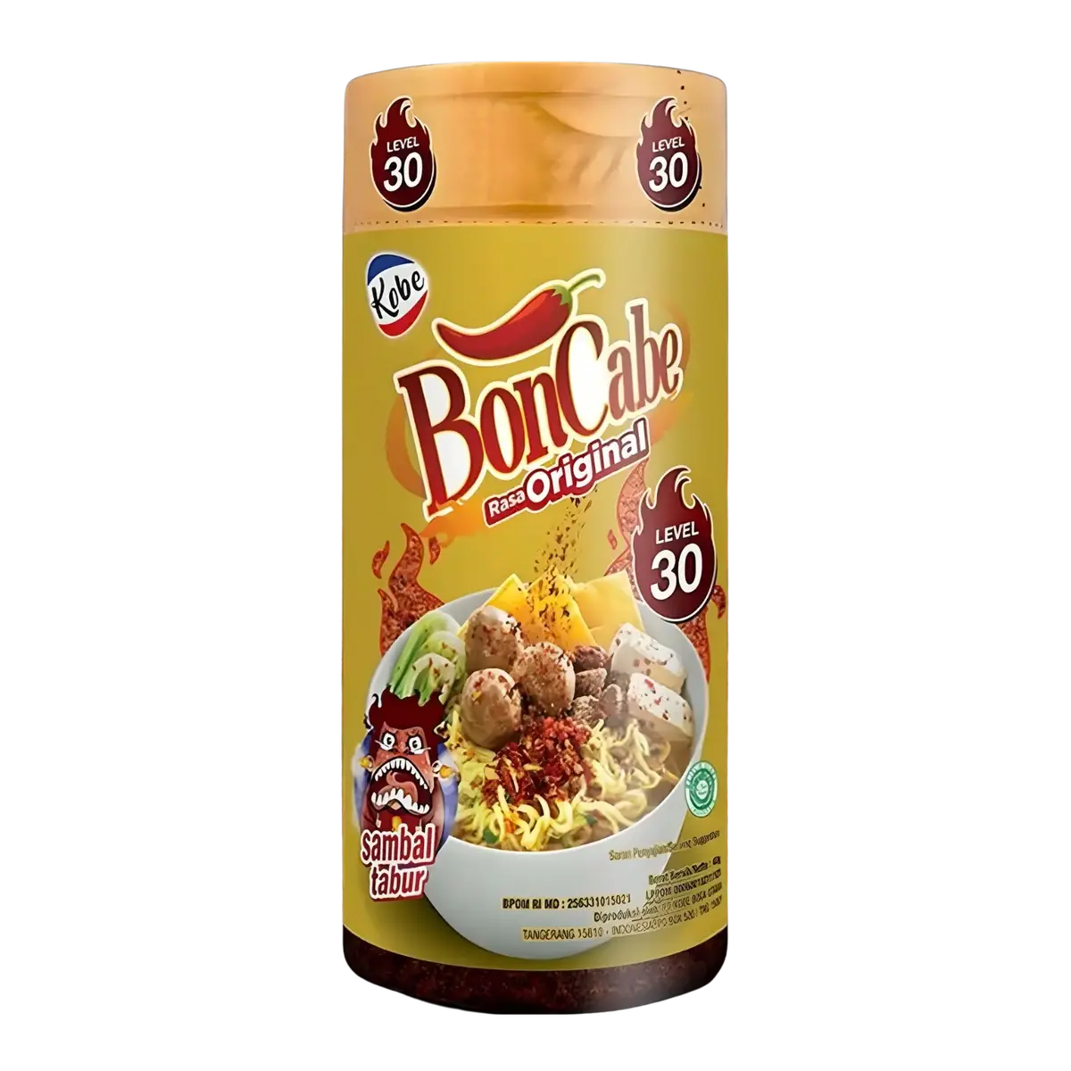 Boncabe Kobe Original Level 30 Chilli Powder 40G 1