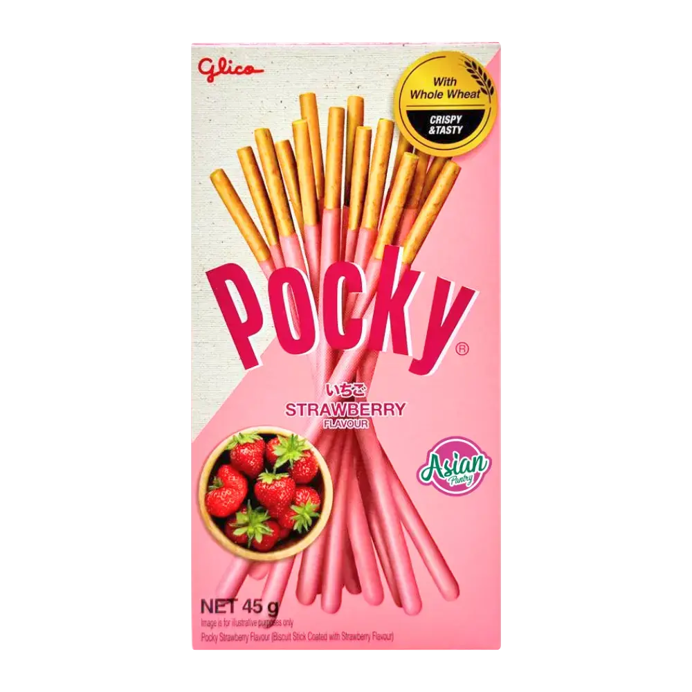Glico Pocky Strawberry Flavour 45G 1