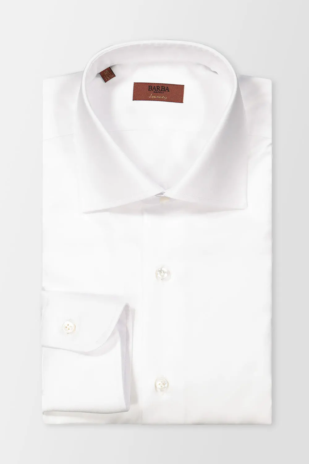 Barba Napoli White Journey Classic Shirt 1