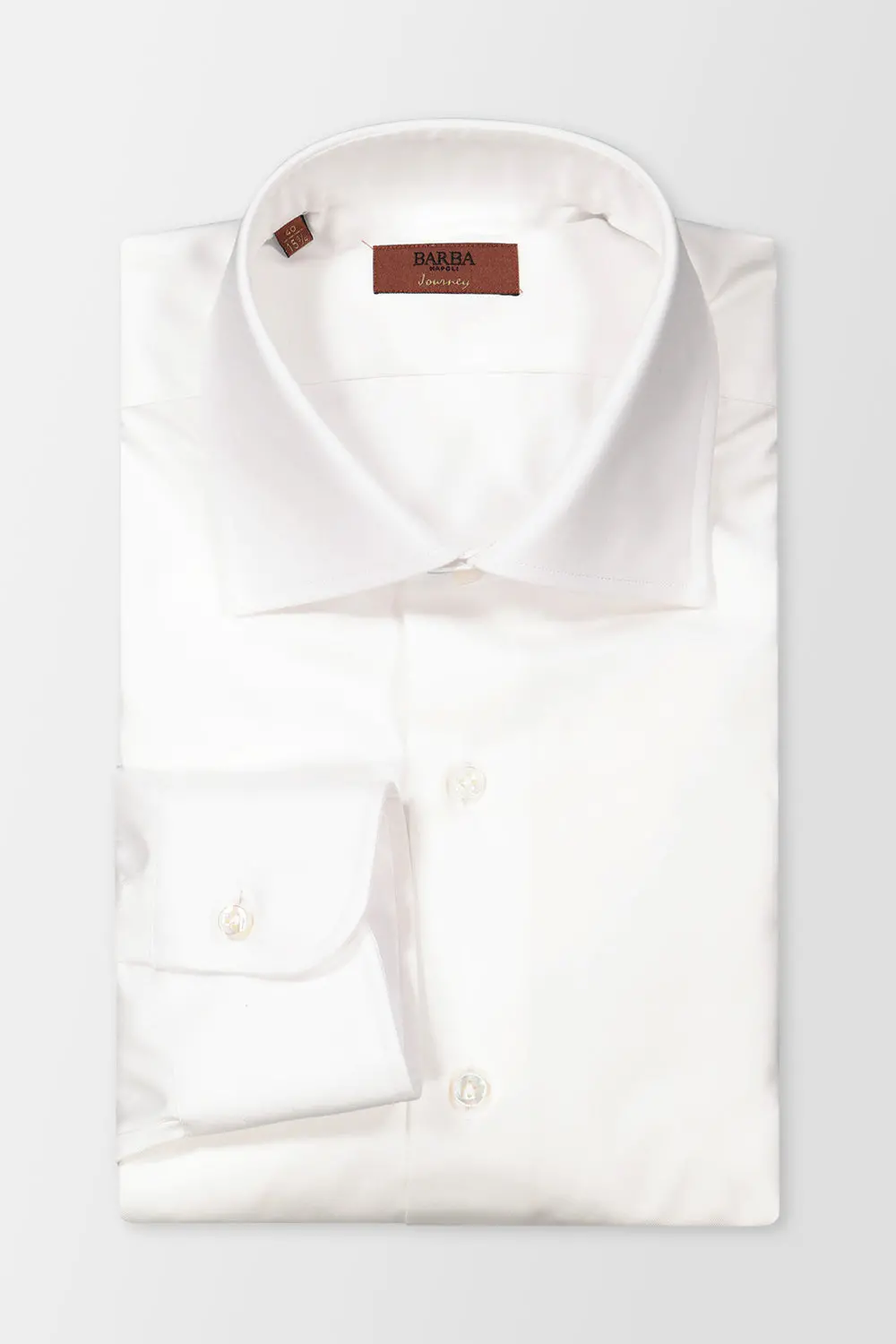 Barba Napoli White Journey Classic Shirt 1