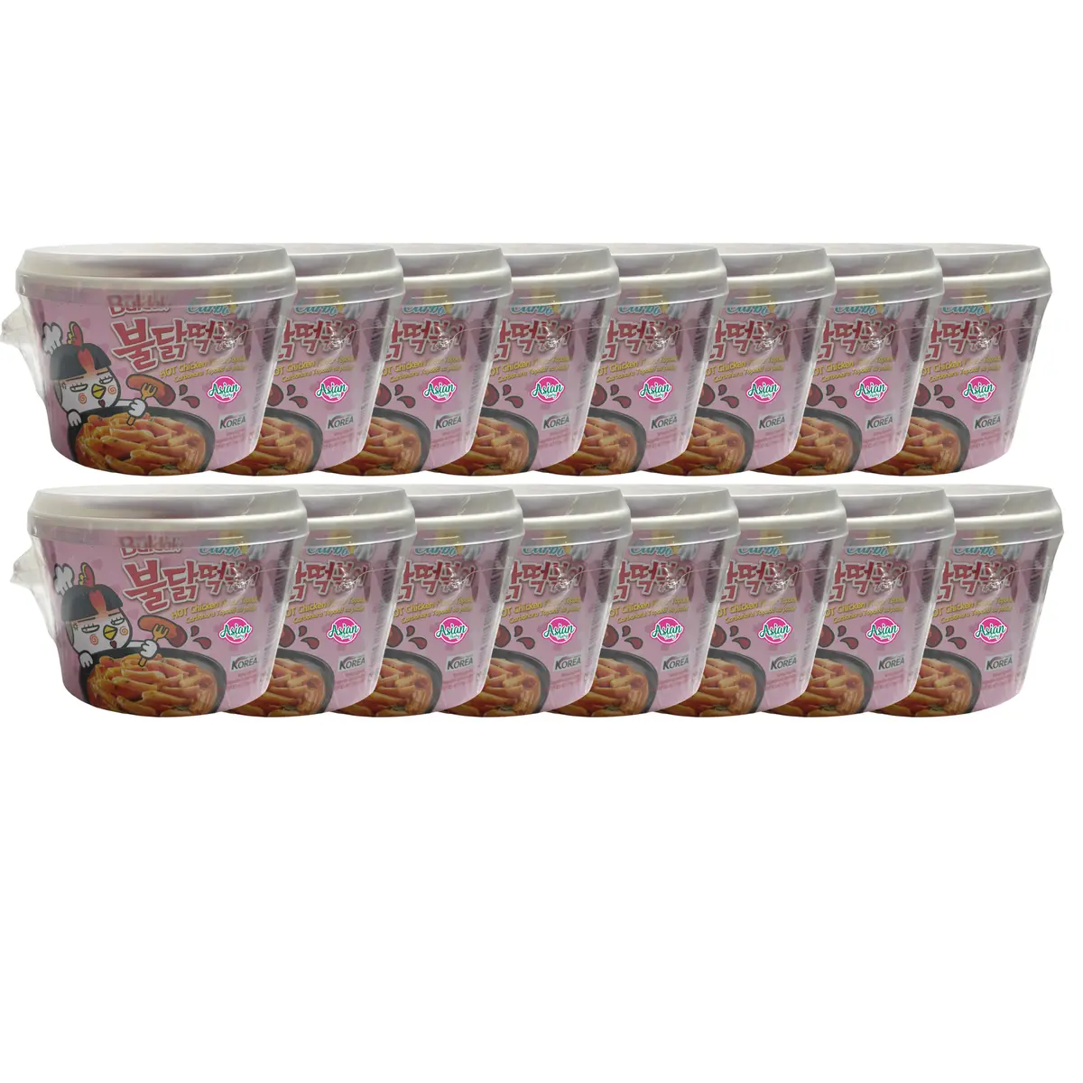 Samyang Buldak Carbonara Tteokbokki Bowl 179G 2