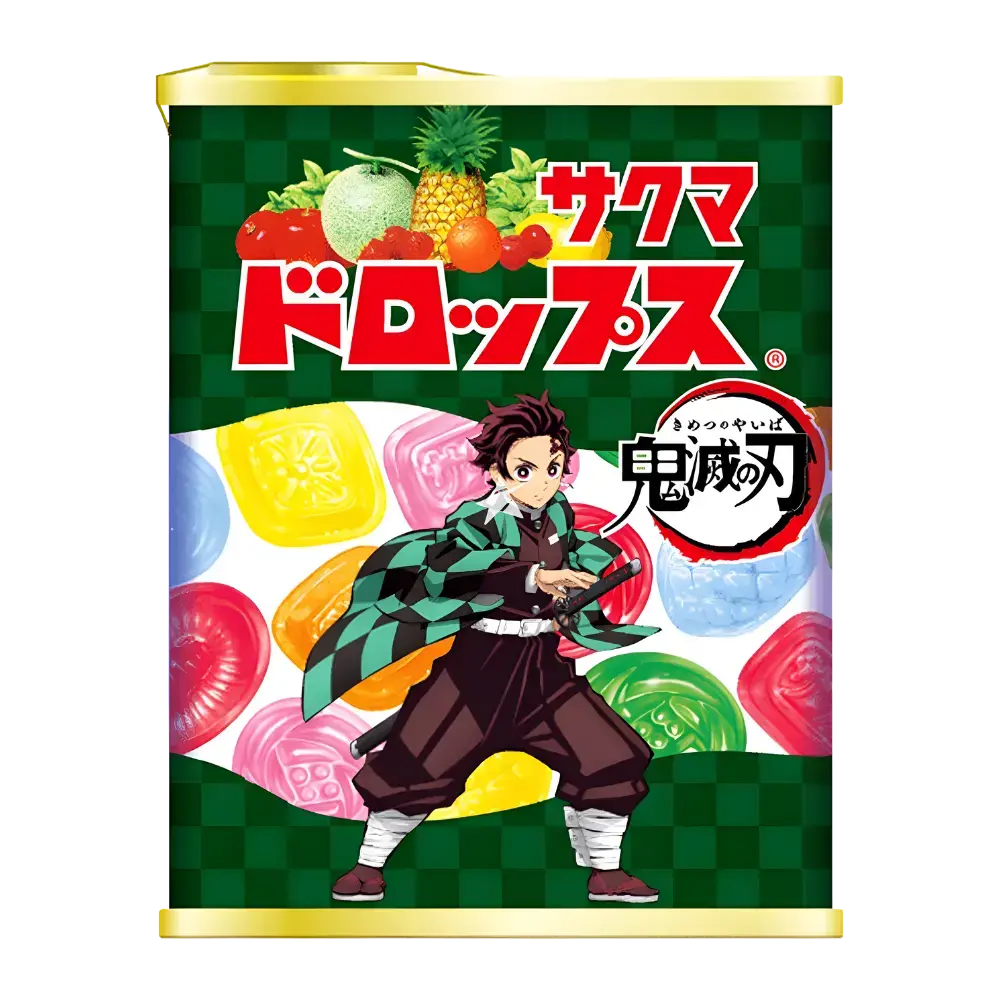 Sakuma Candy Drops Can (Demon Slayer) 71G 1