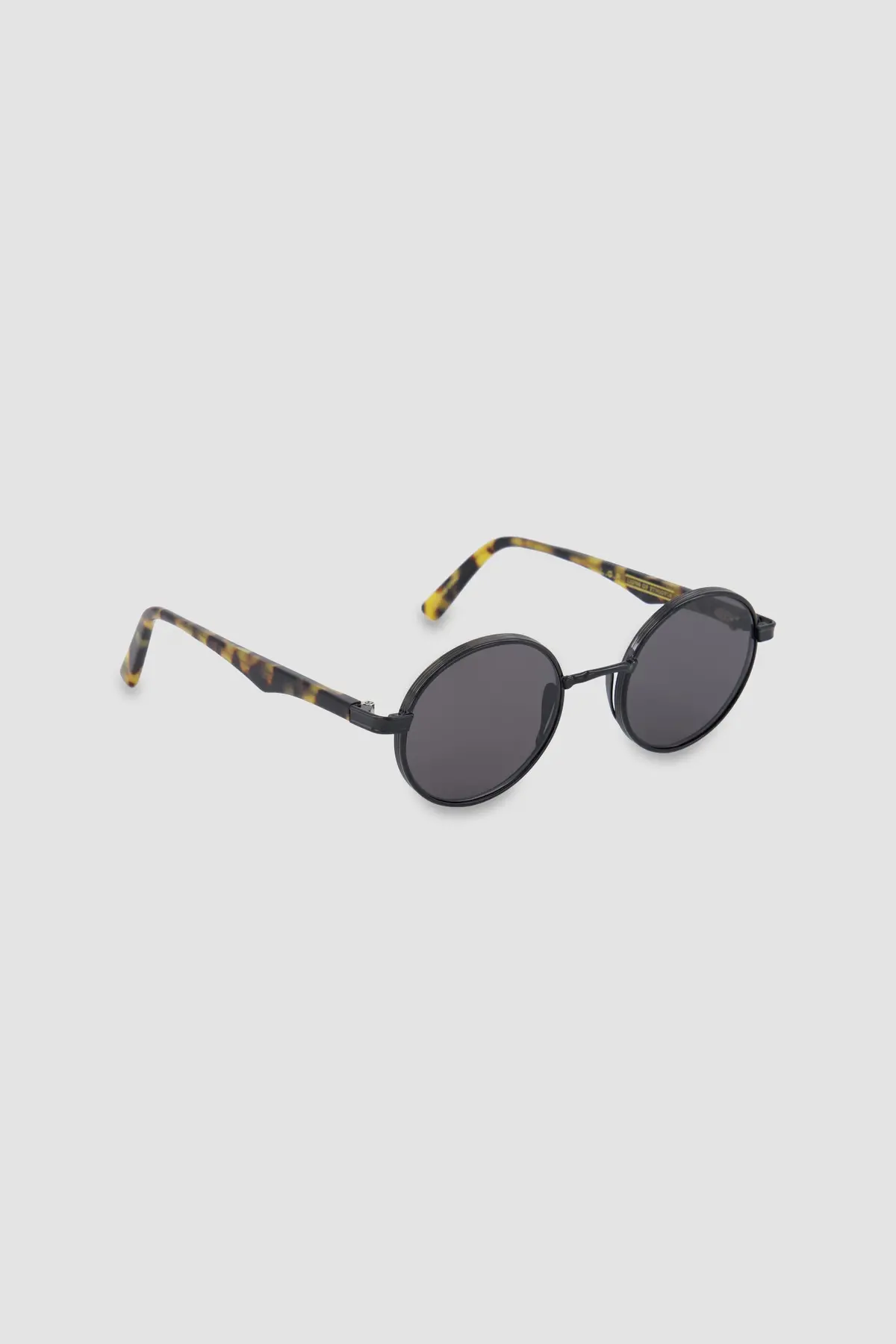 L.G.R Black/Havana Tartarugato/Flat Grey 48' Zelalem Sunglasses 1