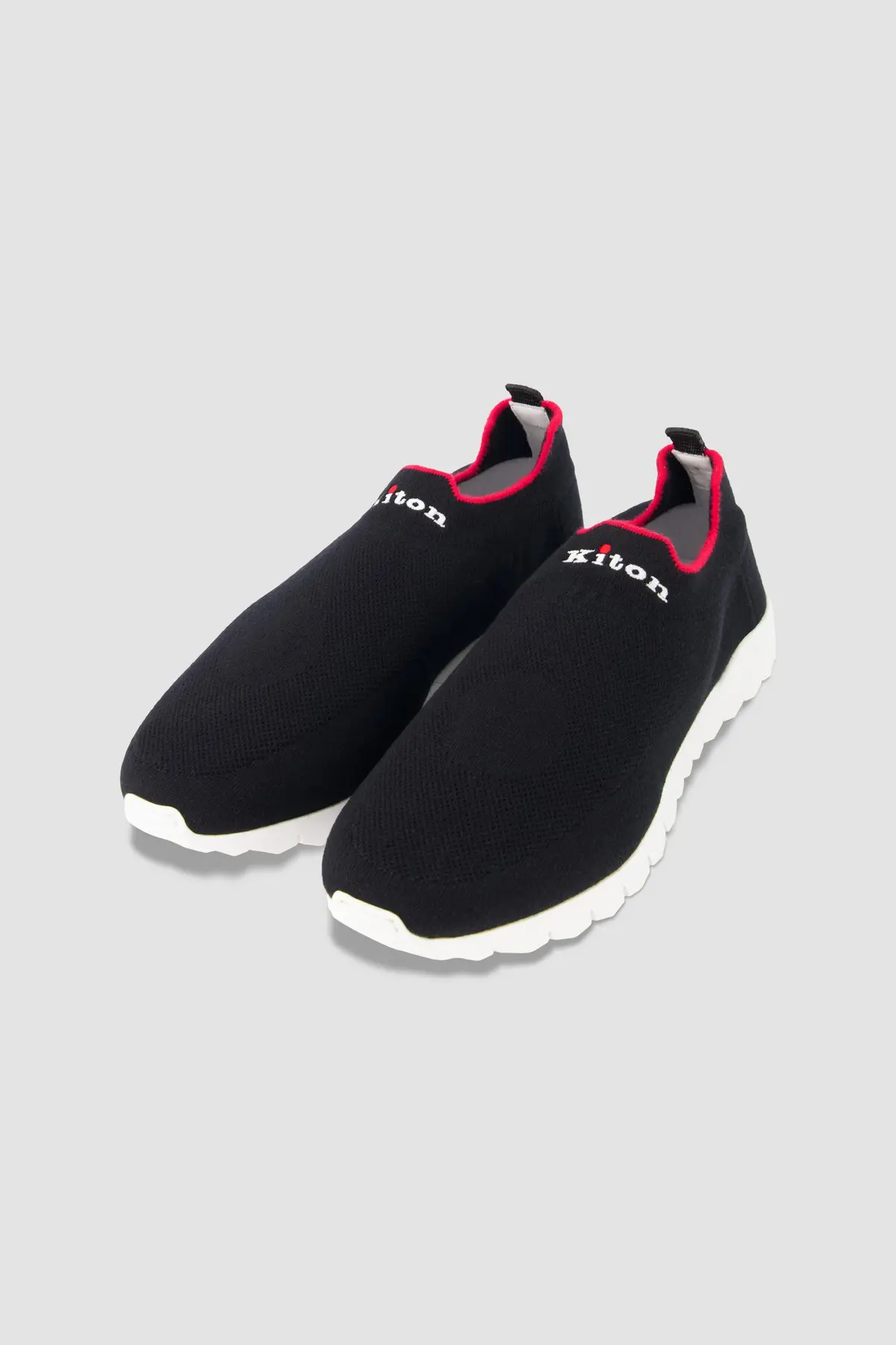 Kiton Black Sock Trainers 1