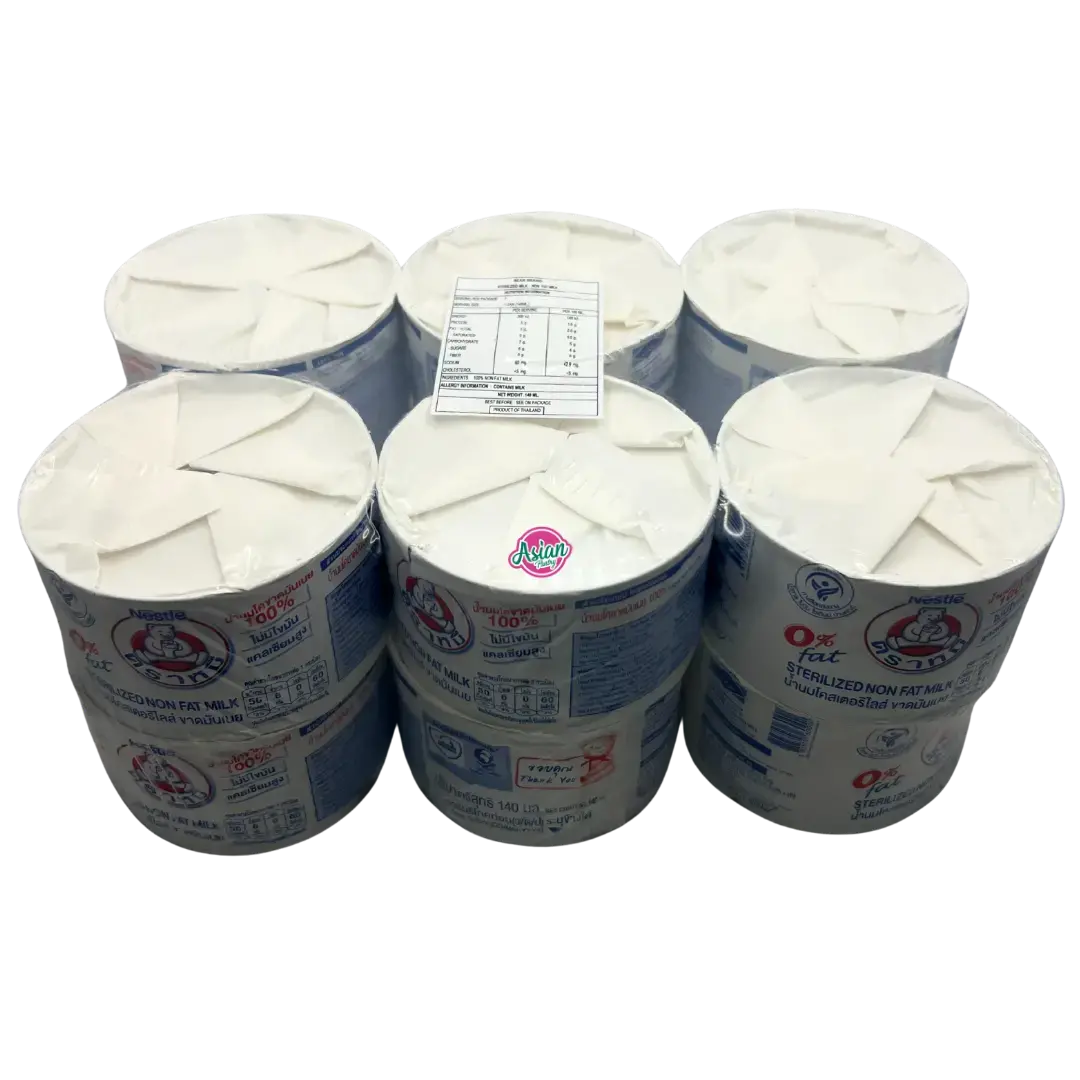 Nestle Bear Sterilized Milk Non Fat Milk 140Ml 1
