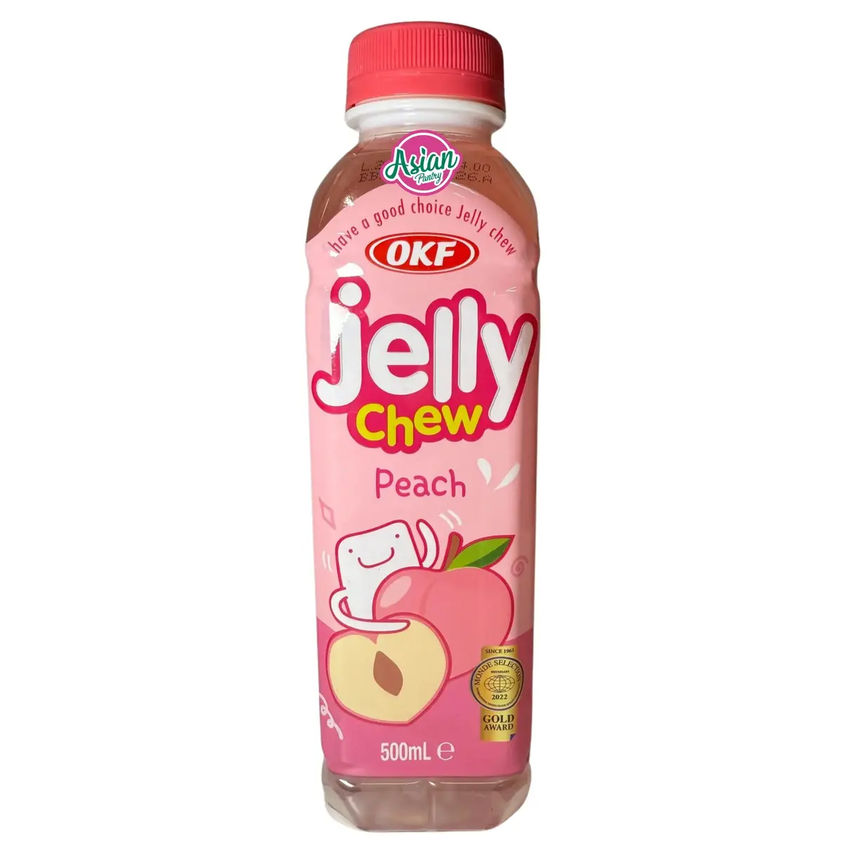 Okf Jelly Chew Peach 500Ml 1