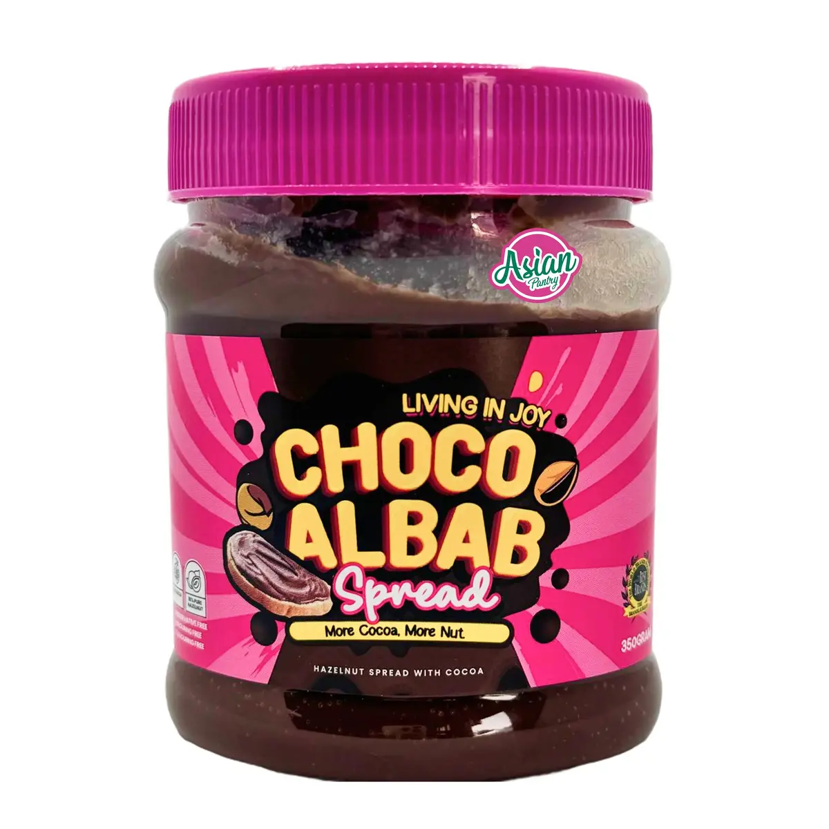 Choco Albab Hazelnut Chocolate Spread 350G 1