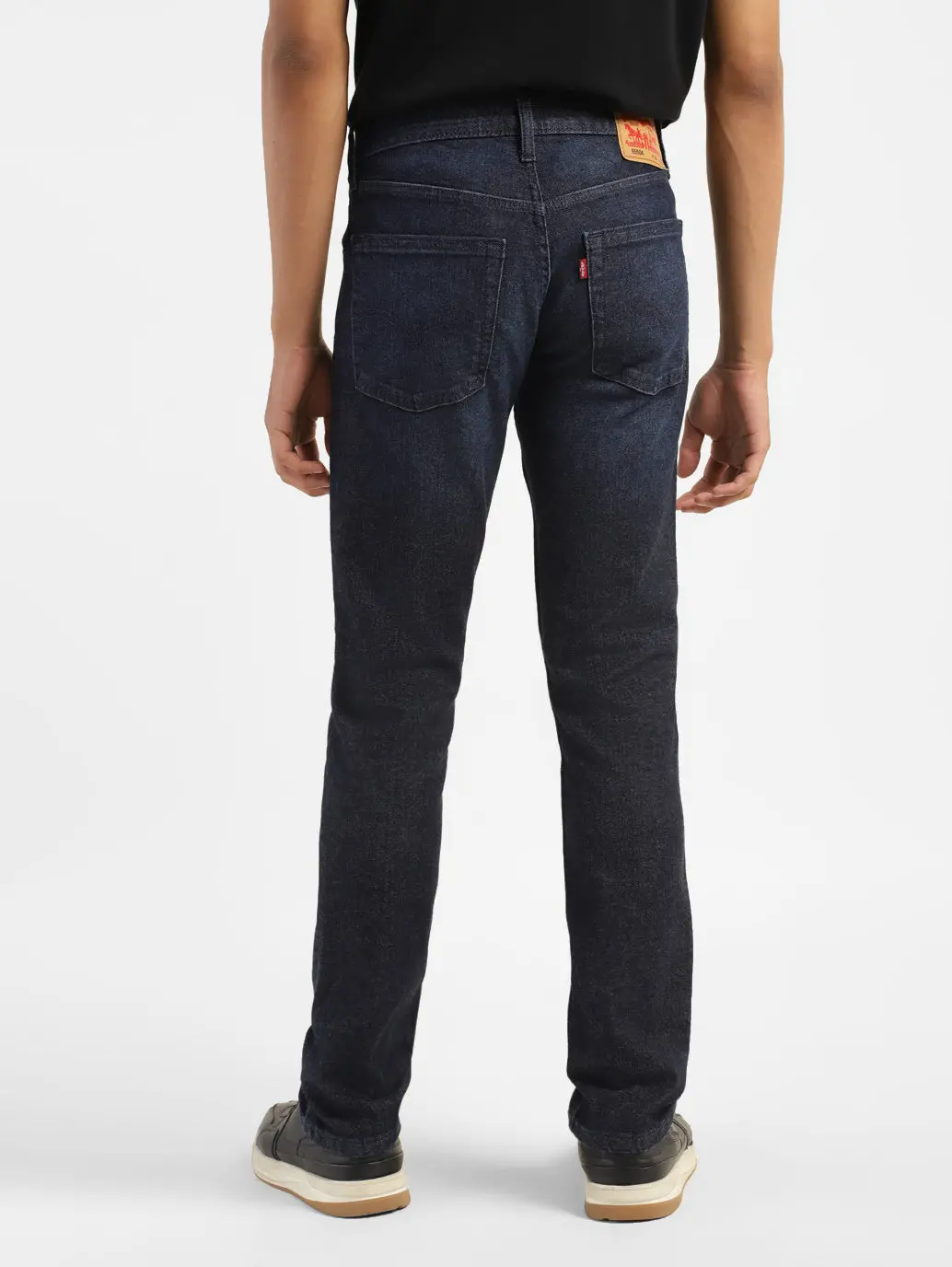 Men's 65504 Indigo Skinny Fit Mid Rise Jeans 3