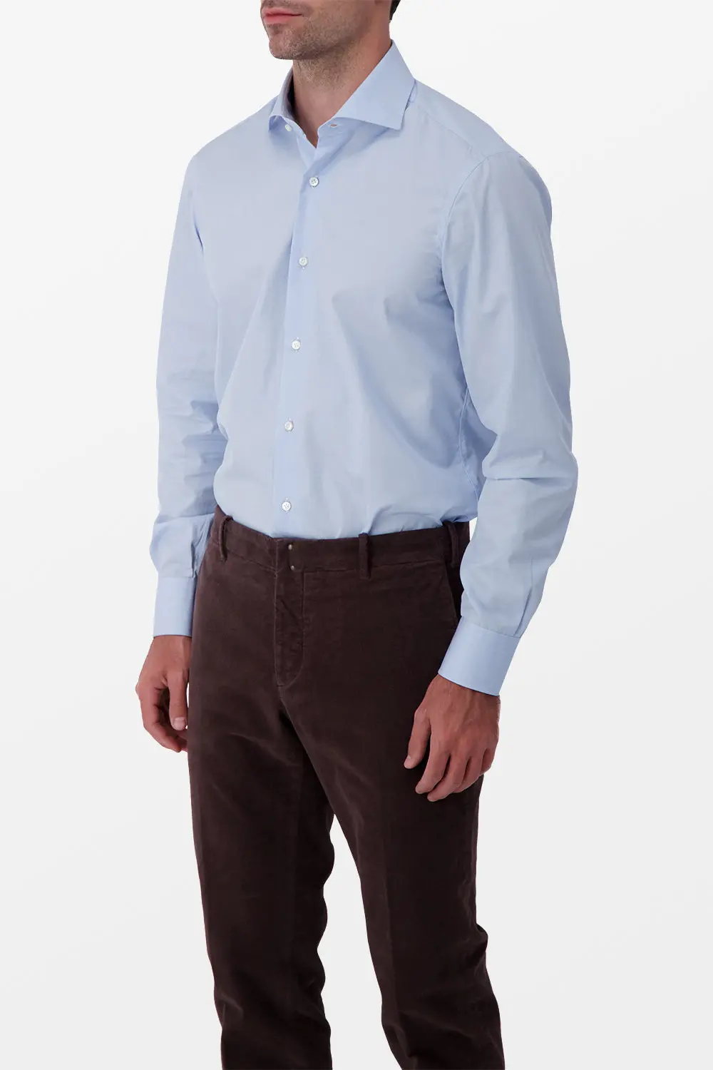 Barba Napoli Blue Classic Shirt 2