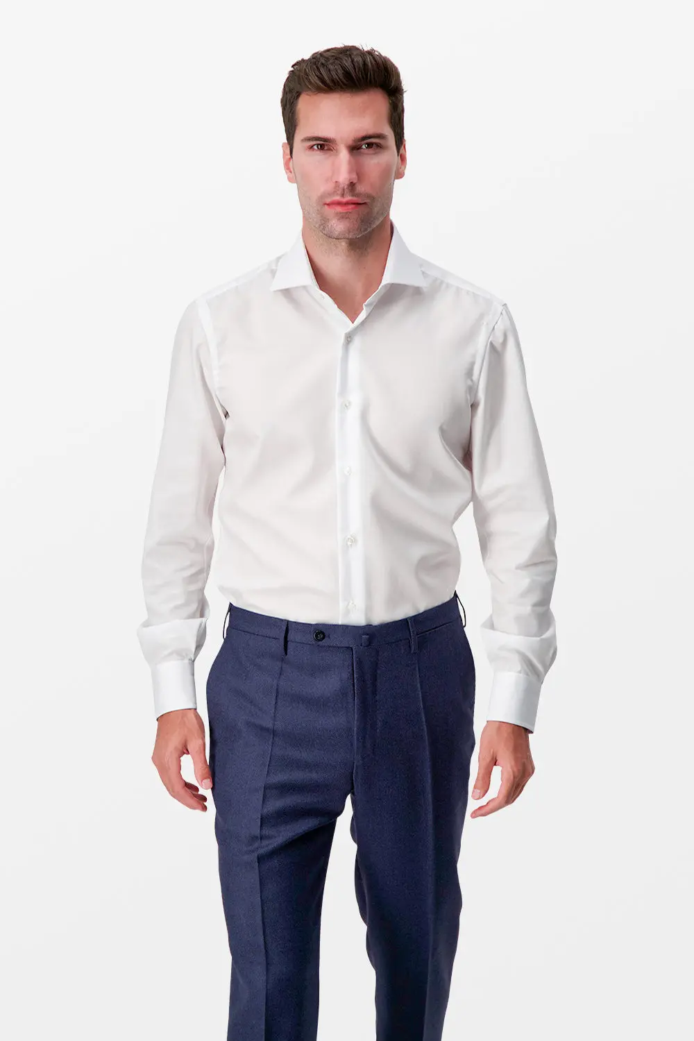 Barba Napoli White Classic Shirt 2