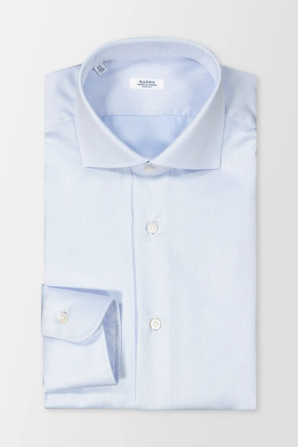 Barba Napoli Blue Classic Shirt 1