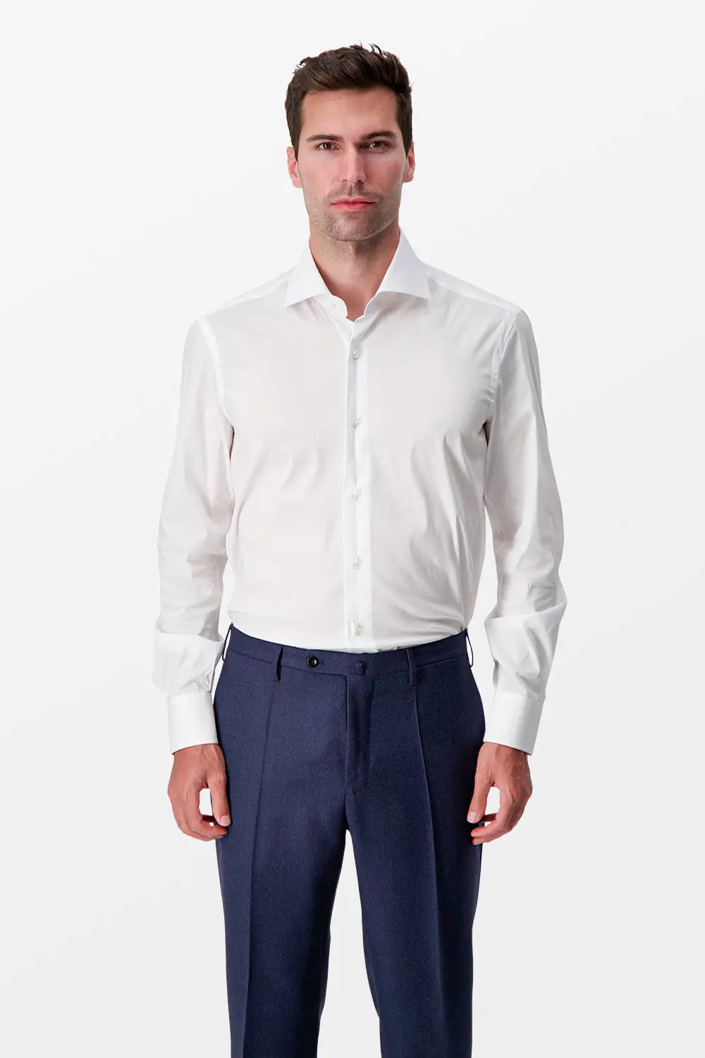Barba Napoli White Classic Shirt 2