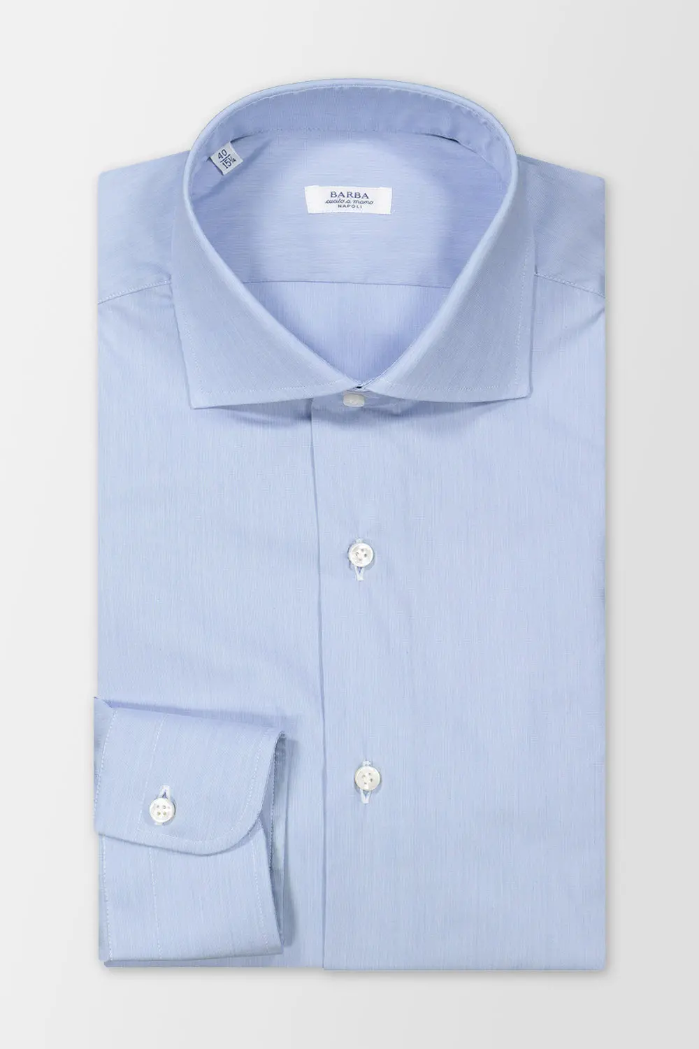 Barba Napoli Blue Classic Shirt 1