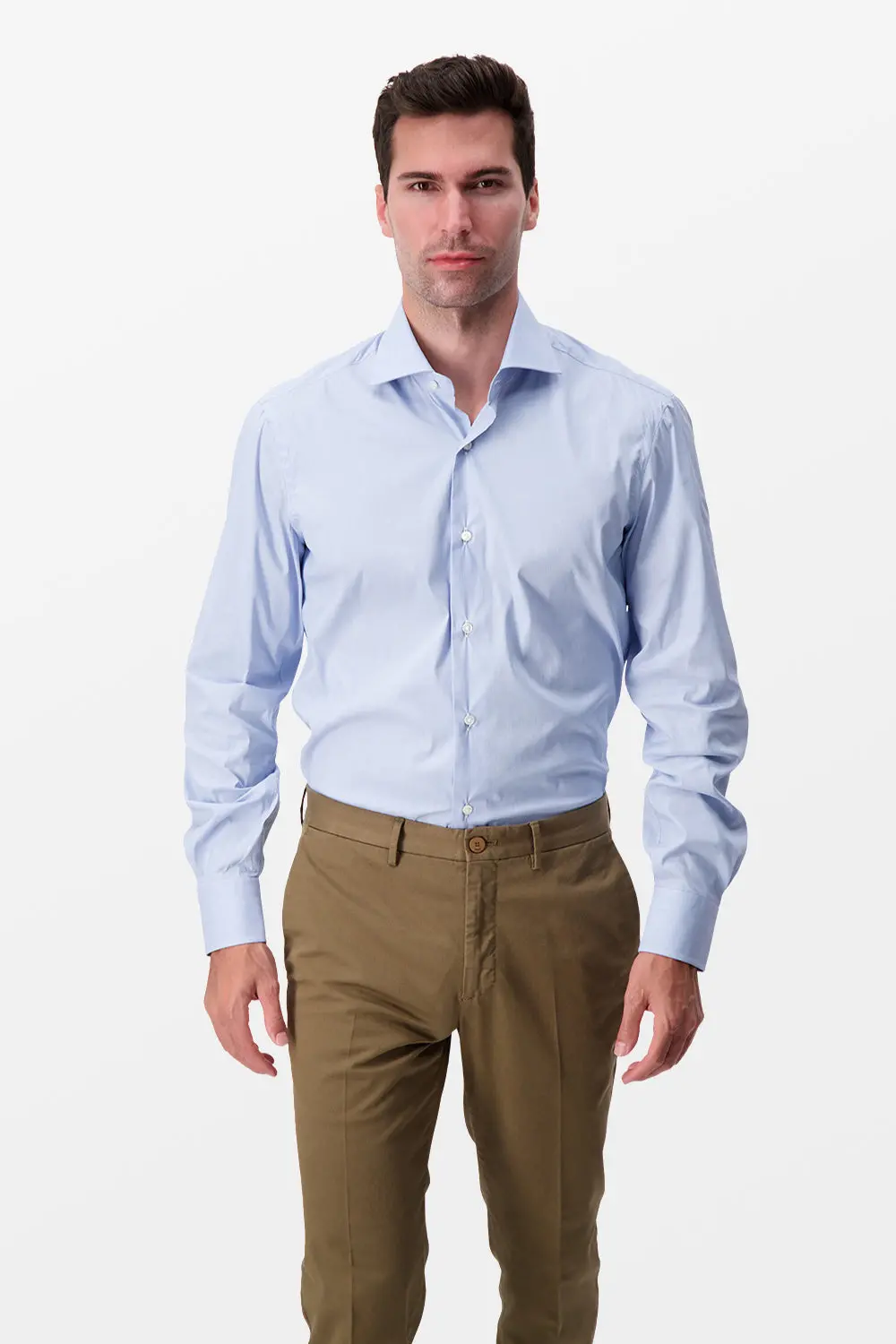 Barba Napoli Blue Classic Shirt 2