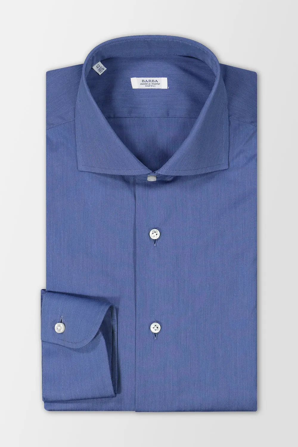 Barba Napoli Blue Classic Shirt 1